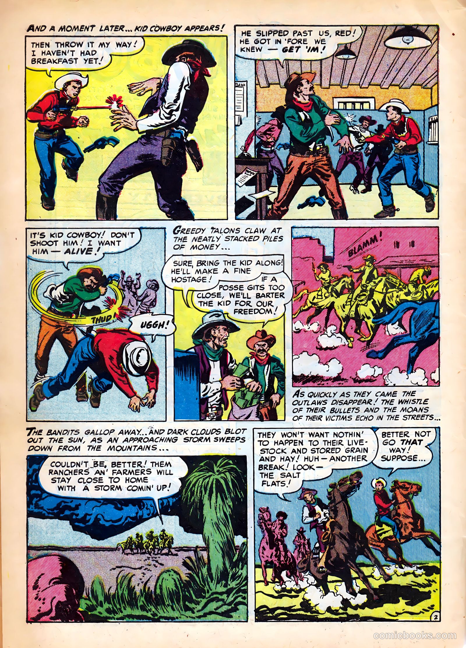 Kid Cowboy #9 (1952) — page 4 of 36