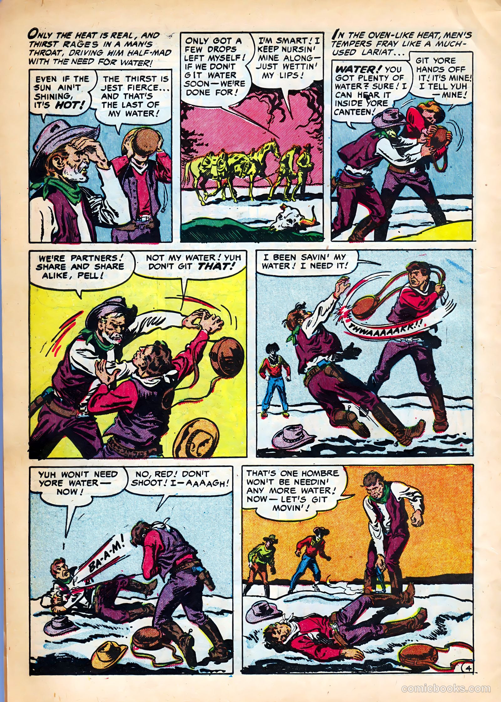 Kid Cowboy #9 (1952) — page 6 of 36