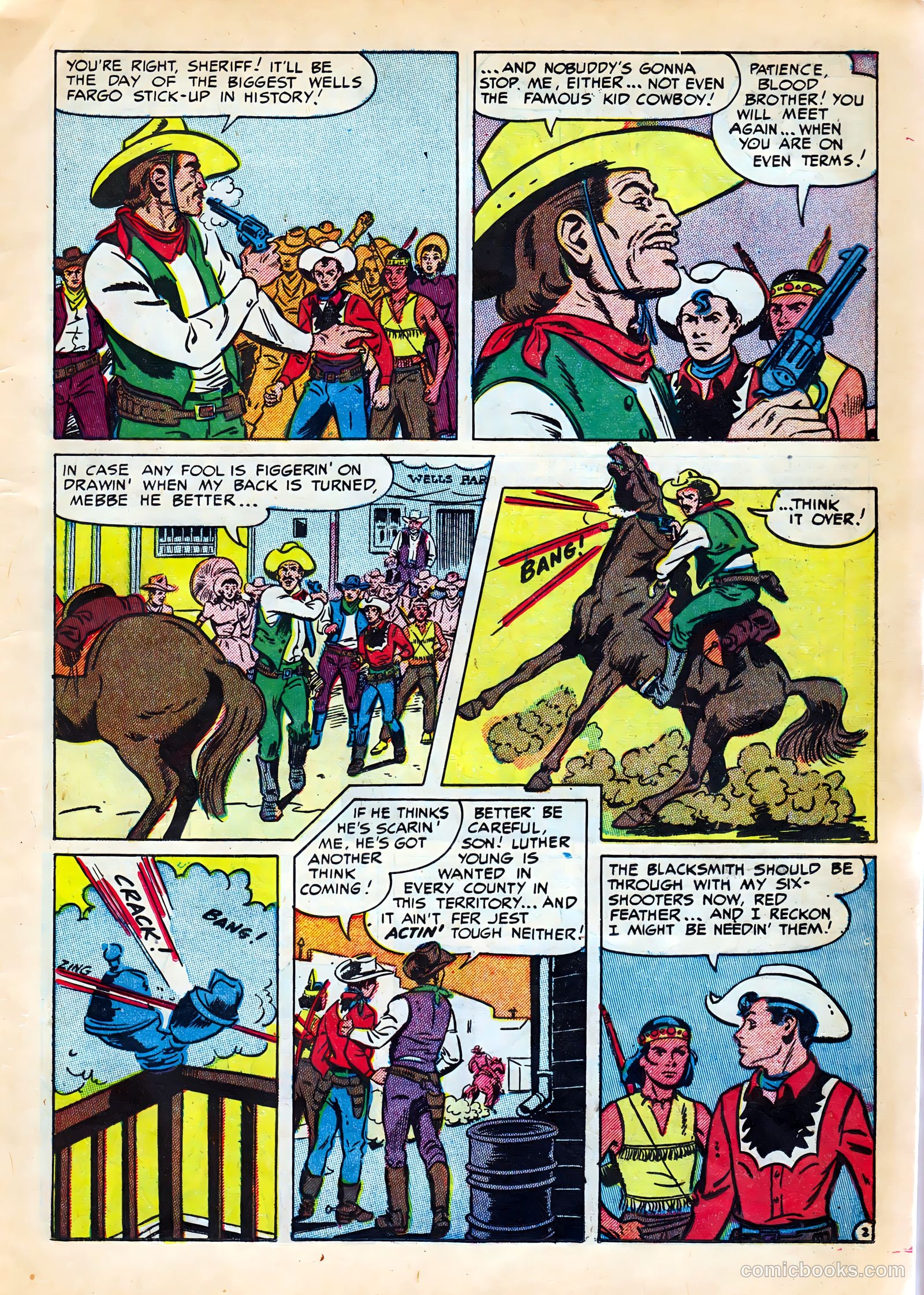 Kid Cowboy #9 (1952) — page 11 of 36