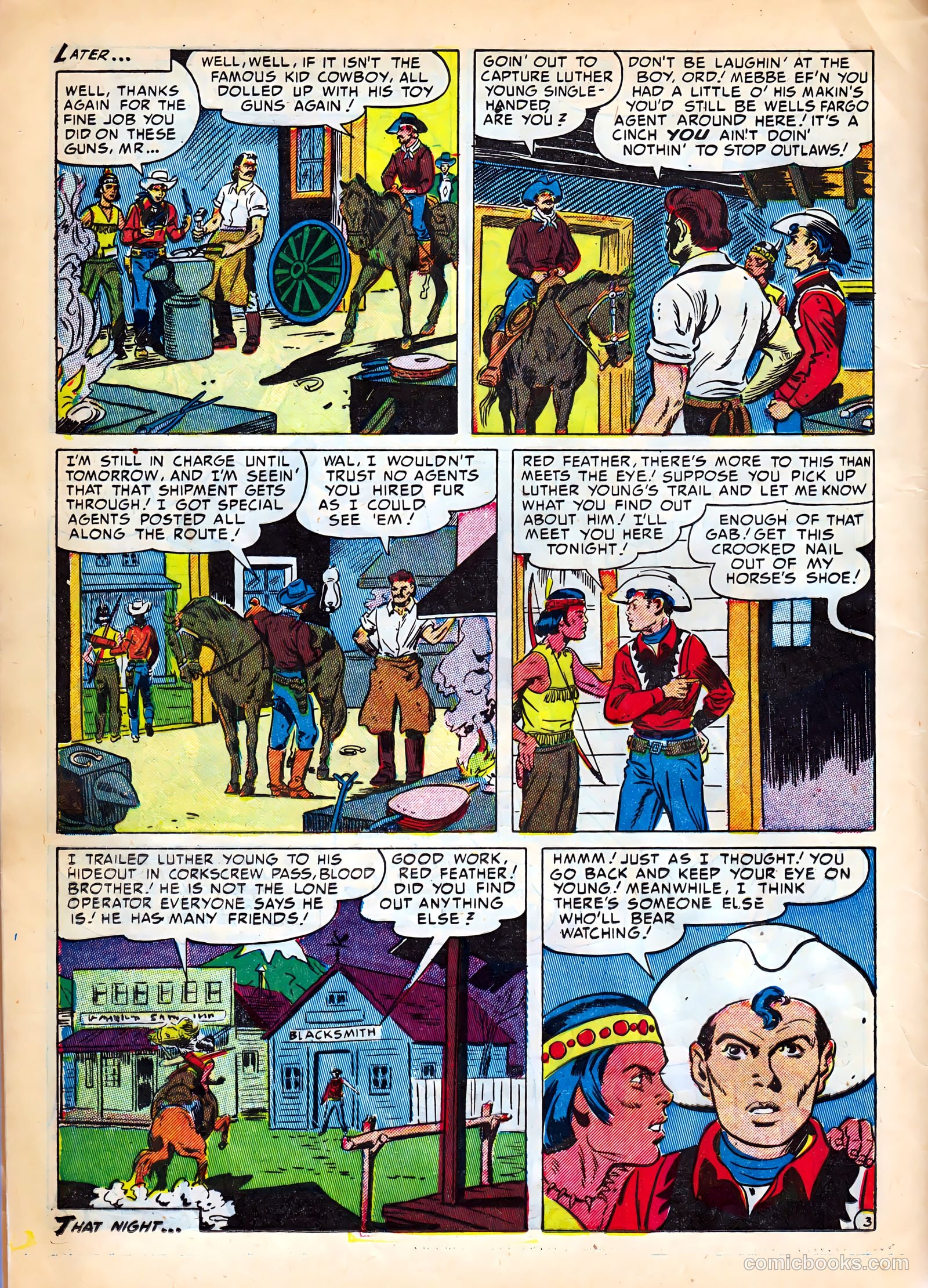 Kid Cowboy #9 (1952) — page 12 of 36