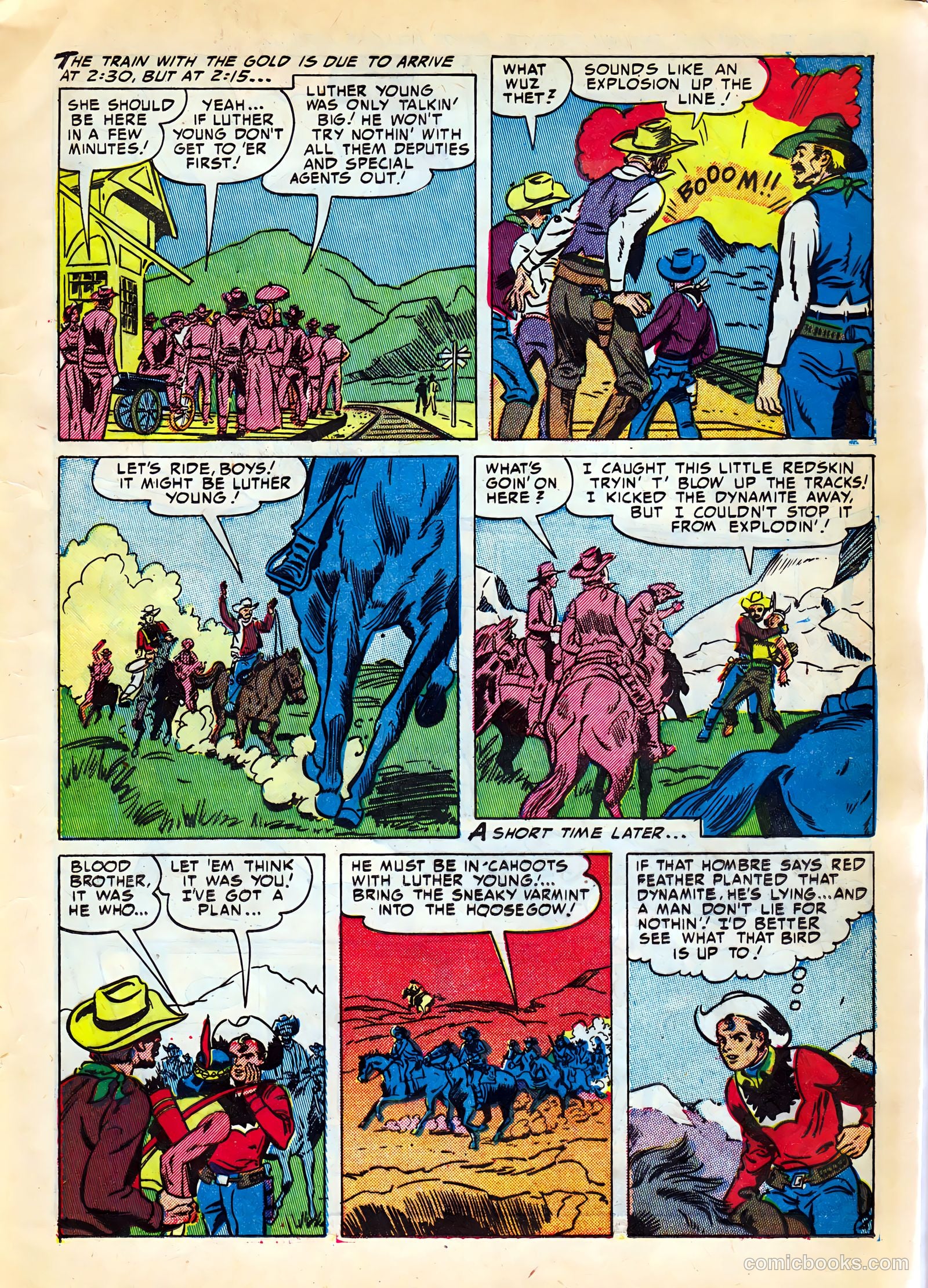 Kid Cowboy #9 (1952) — page 13 of 36