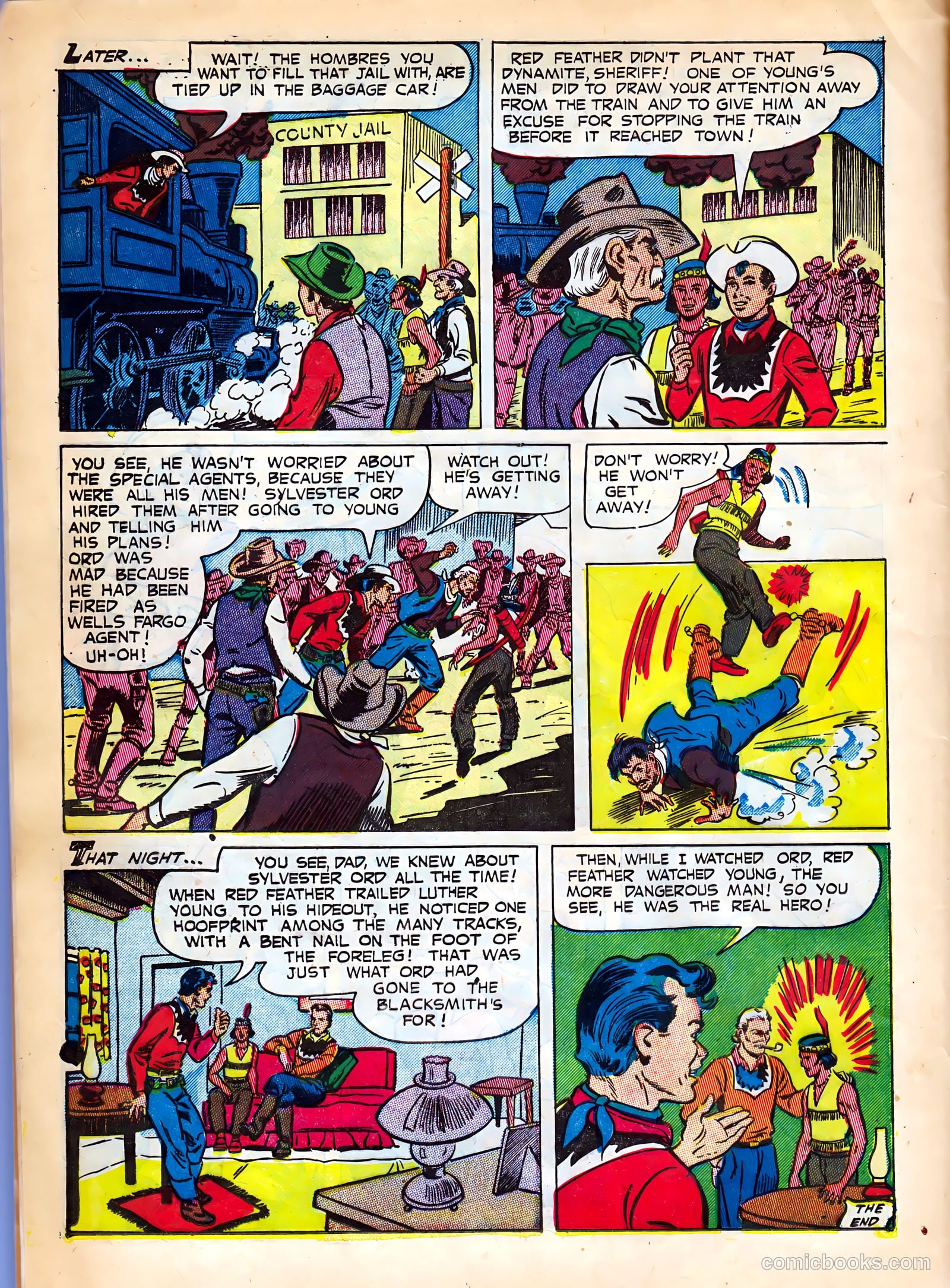 Kid Cowboy #9 (1952) — page 16 of 36