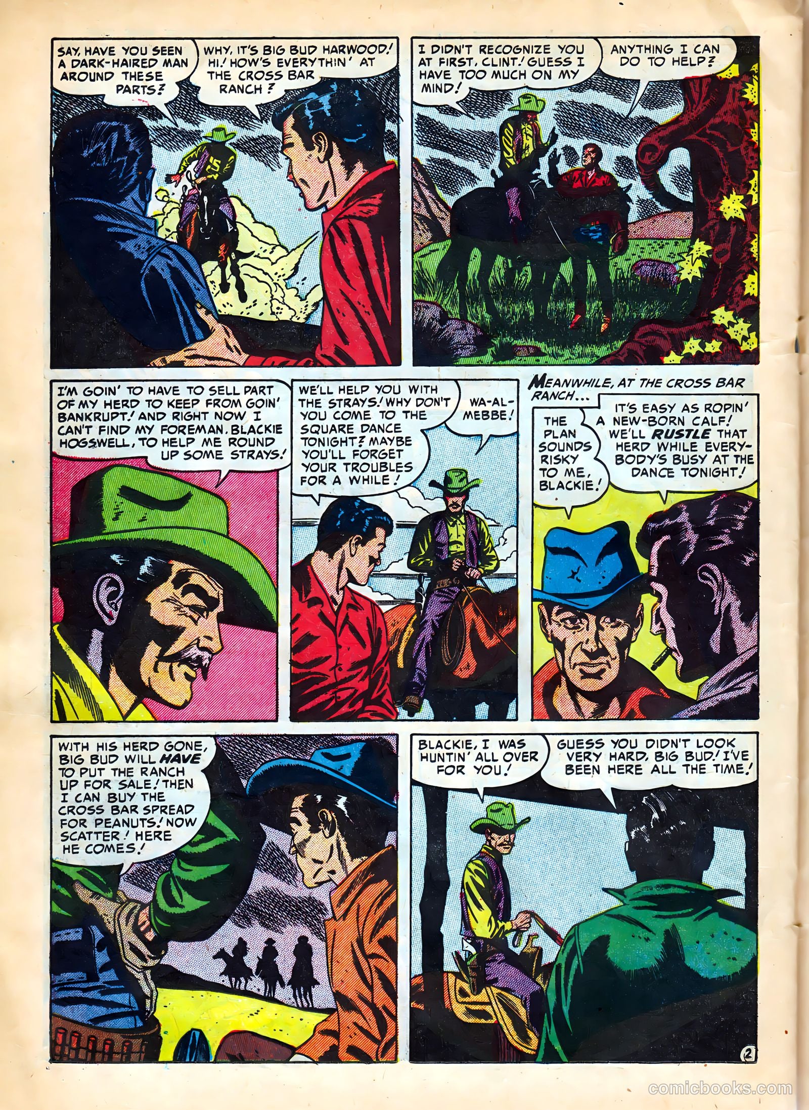 Kid Cowboy #9 (1952) — page 22 of 36