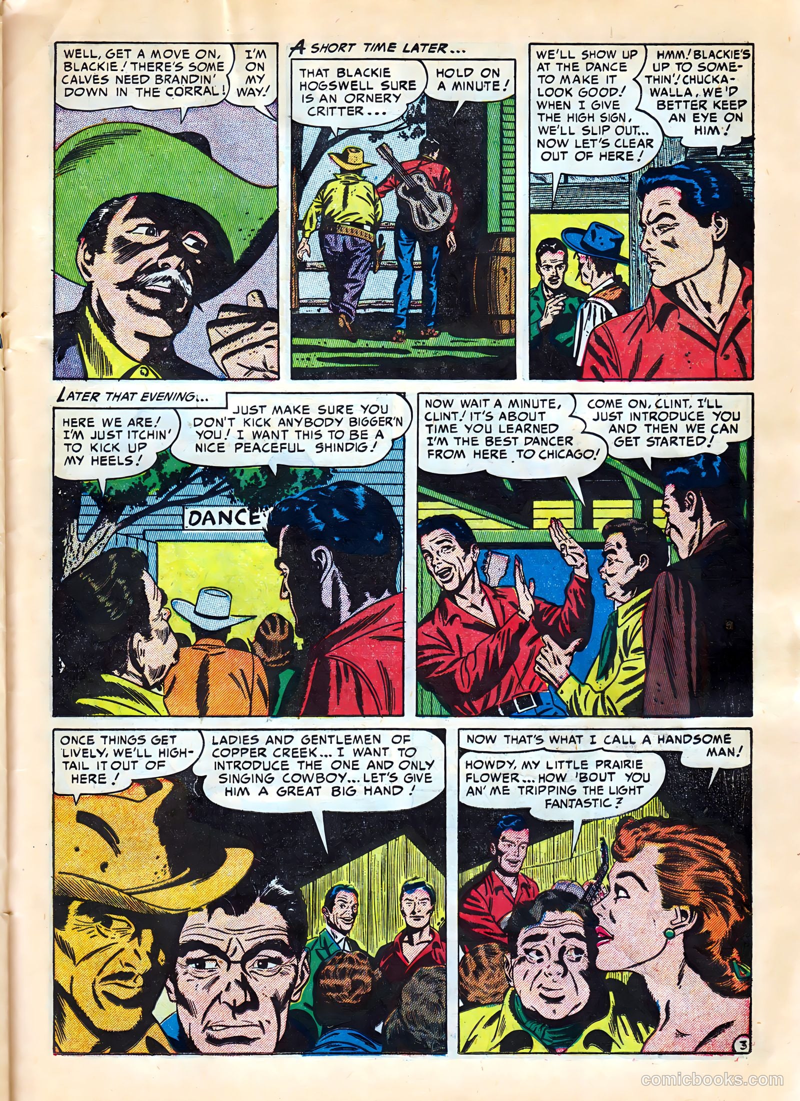 Kid Cowboy #9 (1952) — page 23 of 36