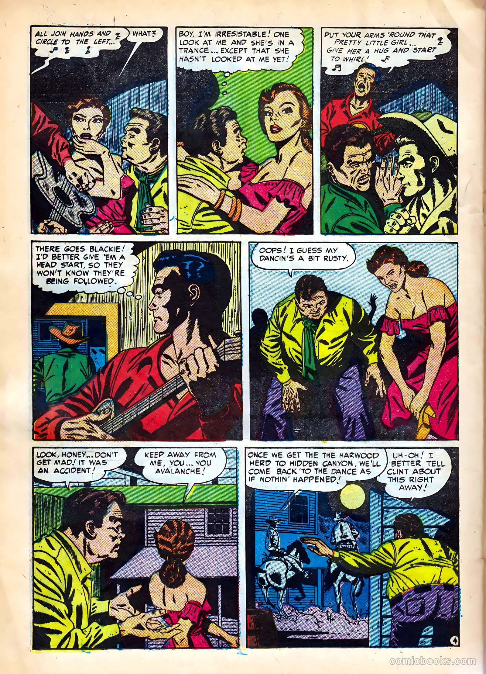 Kid Cowboy #9 (1952) — page 24 of 36