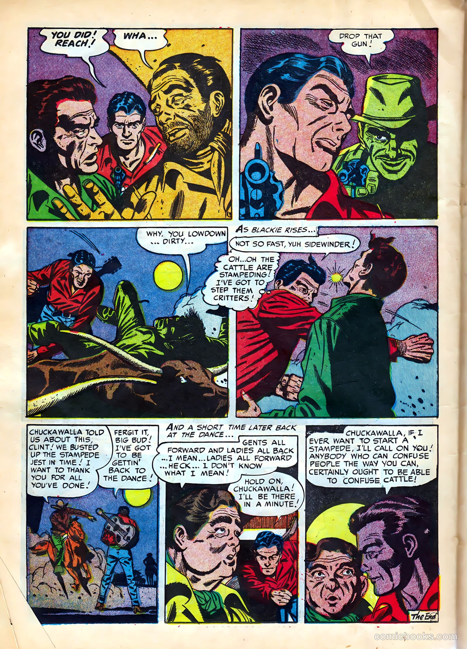 Kid Cowboy #9 (1952) — page 26 of 36