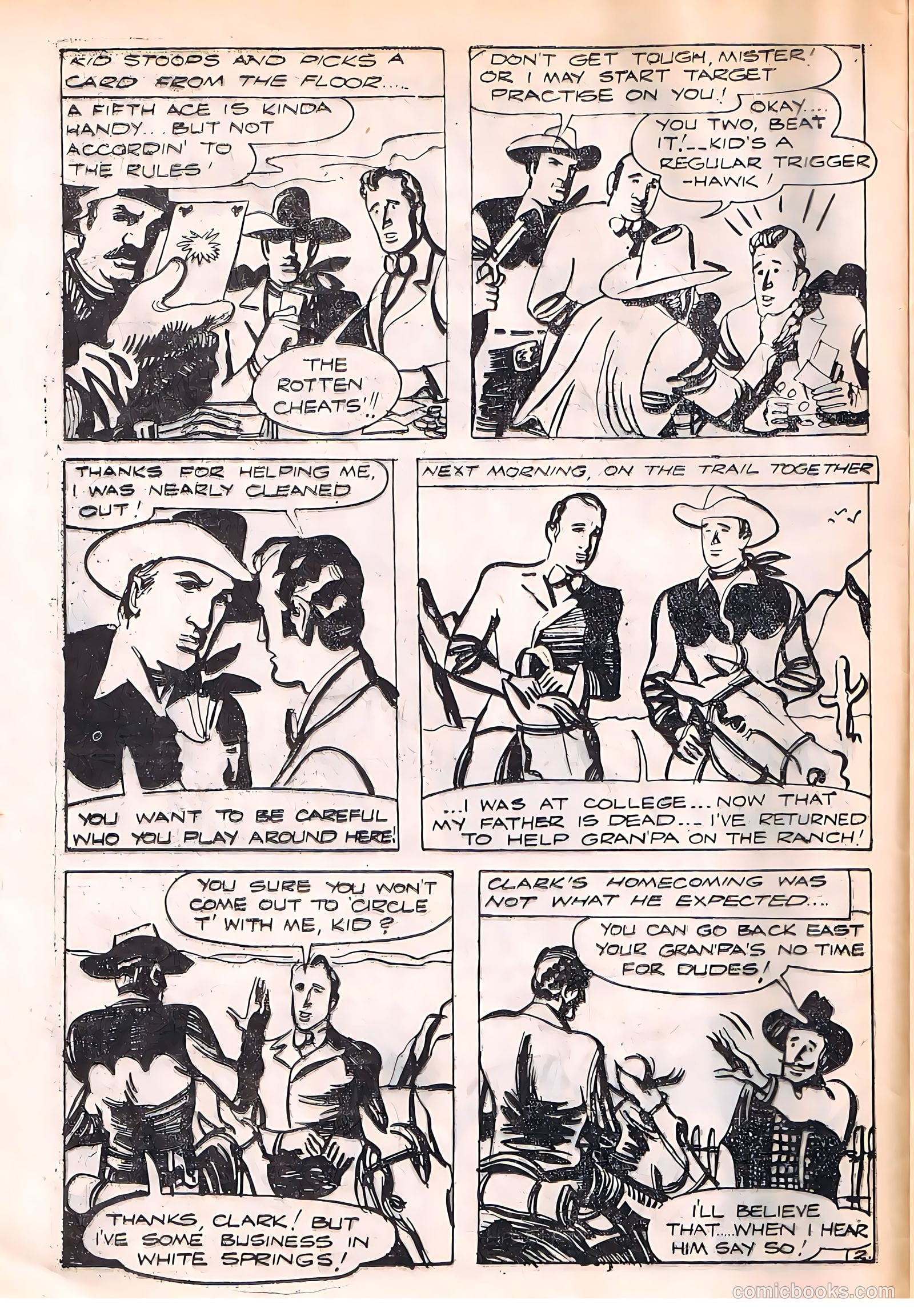 Kid Dynamite Western Comic #44 — page 4 of 28