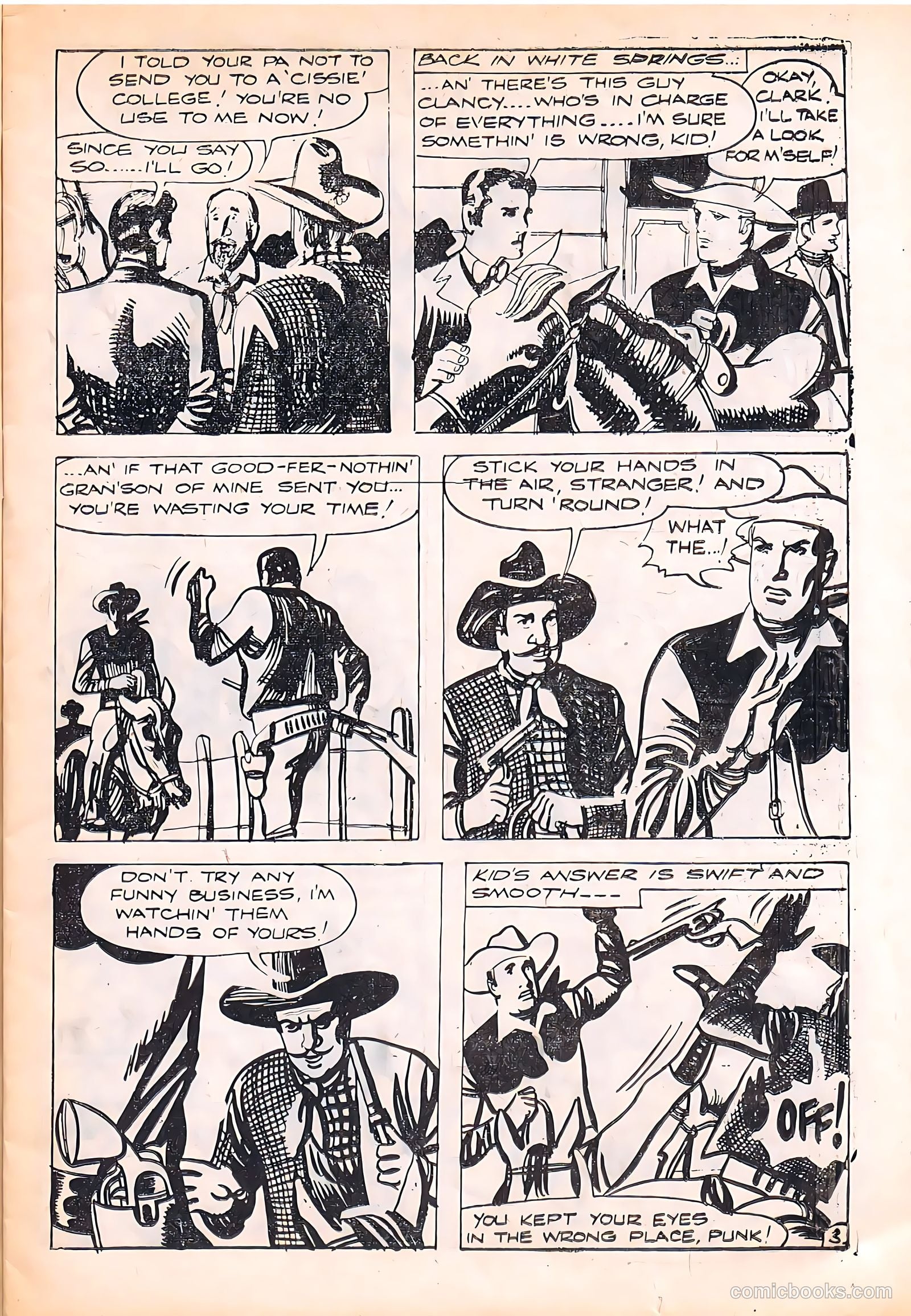 Kid Dynamite Western Comic #44 — page 5 of 28