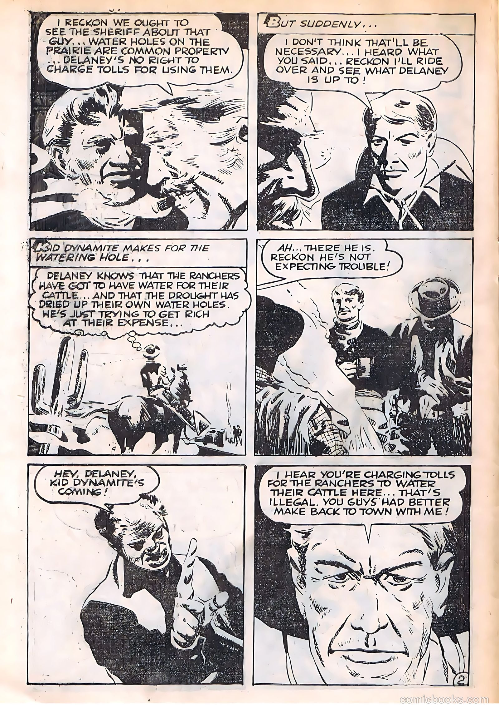 Kid Dynamite Western Comic #44 — page 10 of 28