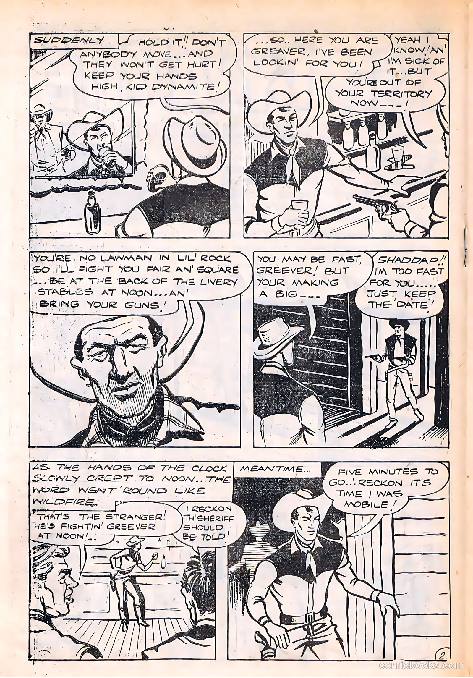 Kid Dynamite Western Comic #44 — page 14 of 28