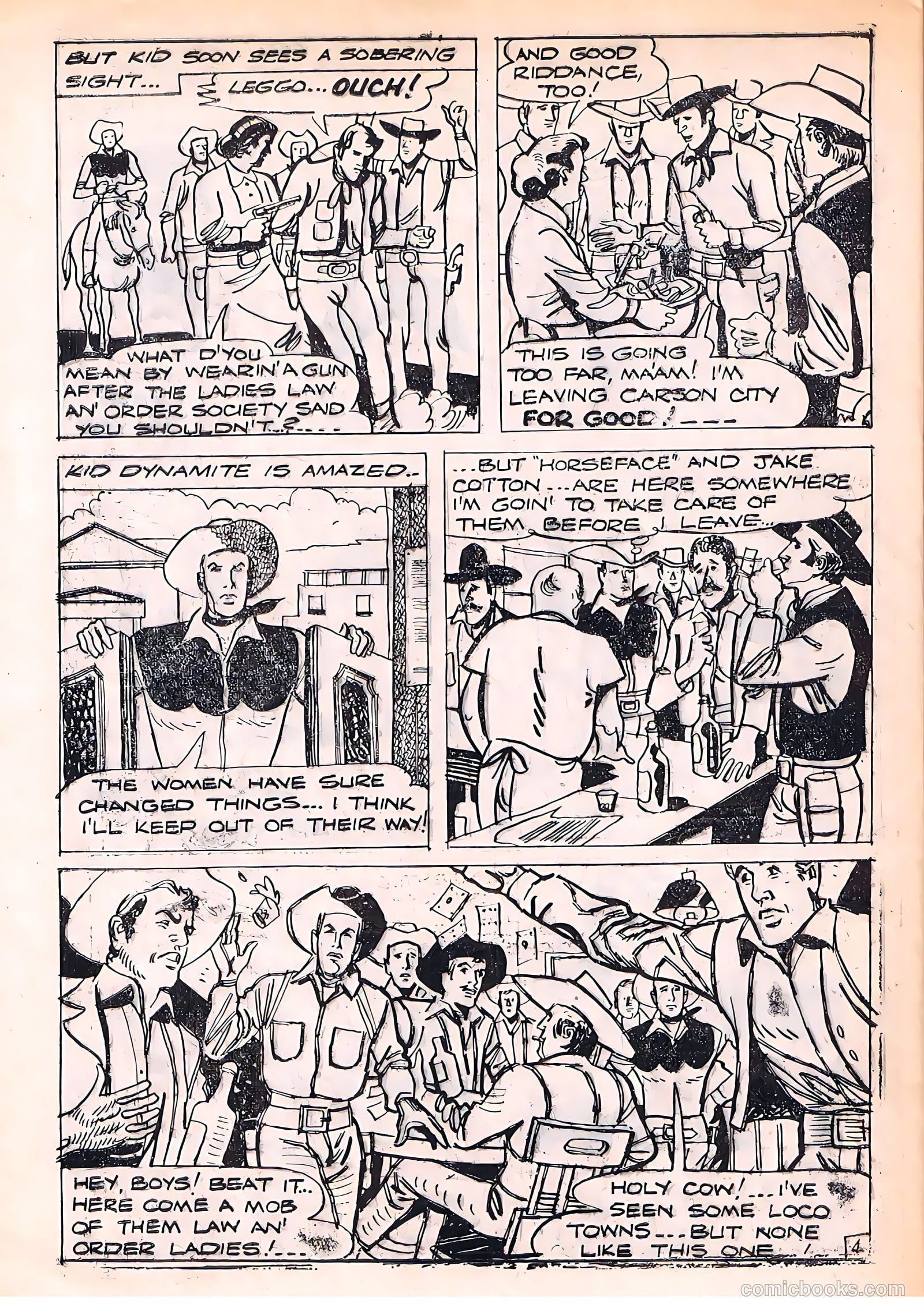 Kid Dynamite Western Comic #44 — page 20 of 28