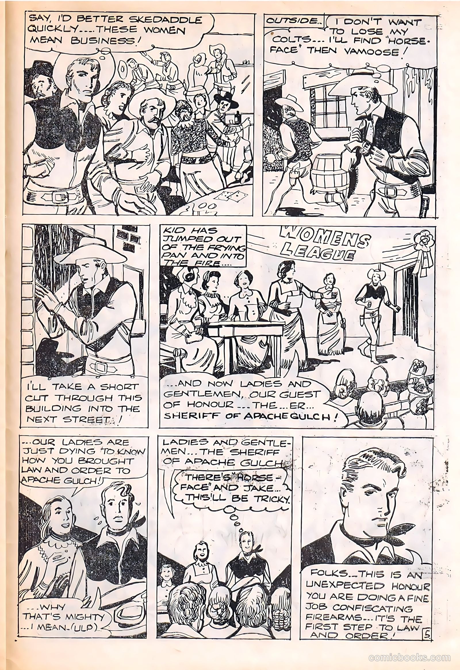 Kid Dynamite Western Comic #44 — page 21 of 28