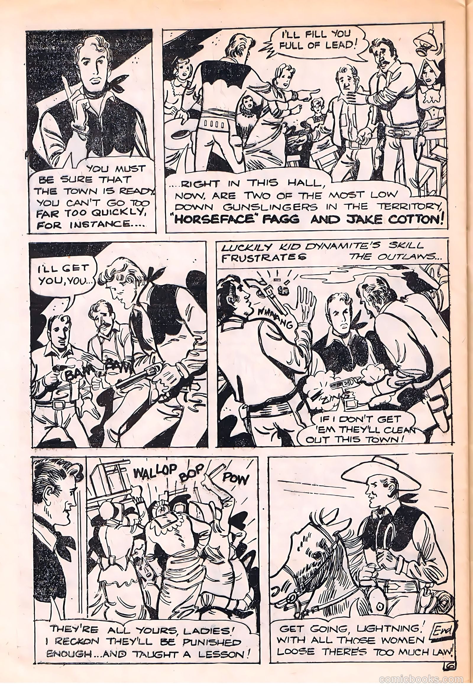 Kid Dynamite Western Comic #44 — page 22 of 28