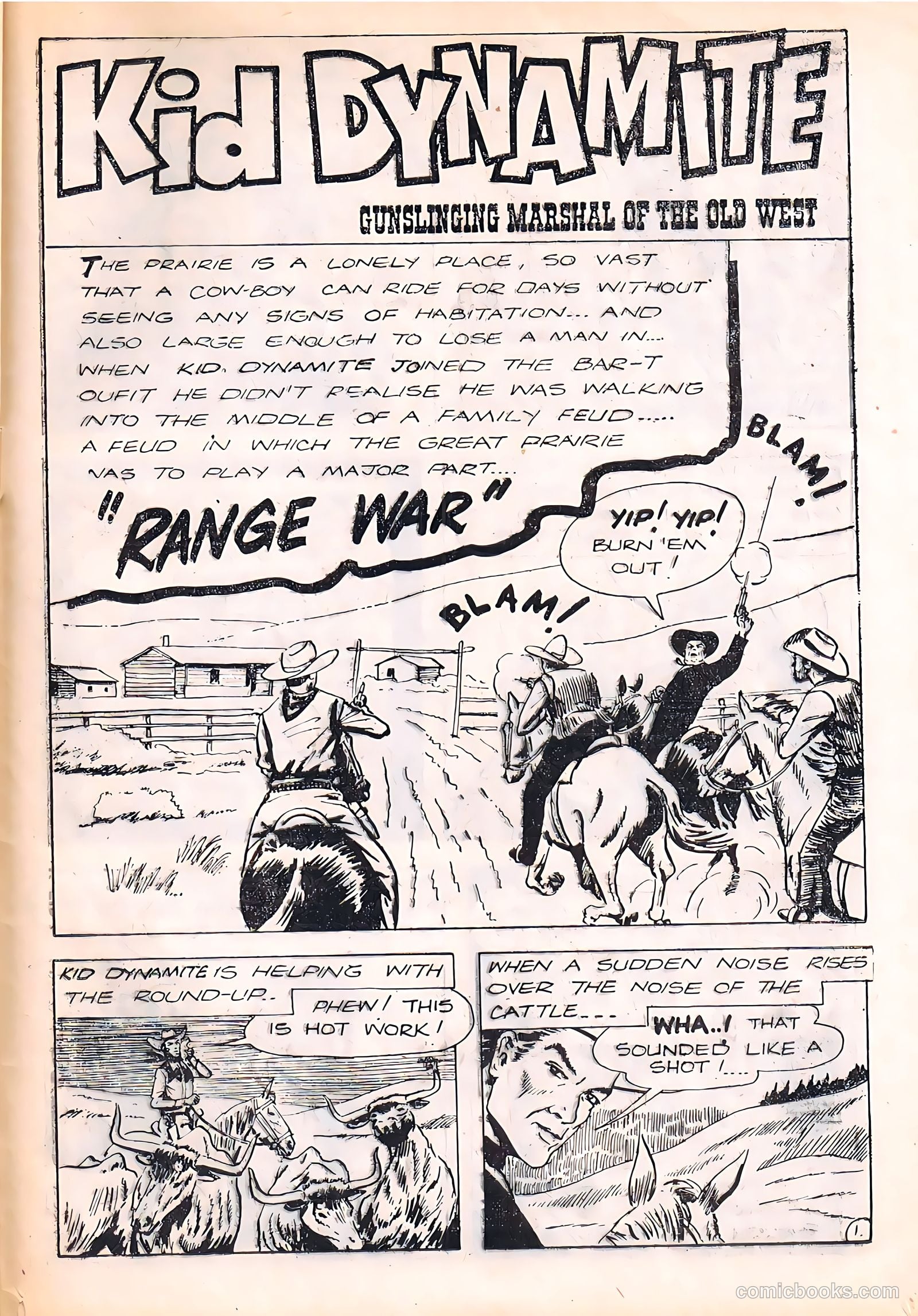 Kid Dynamite Western Comic #44 — page 23 of 28