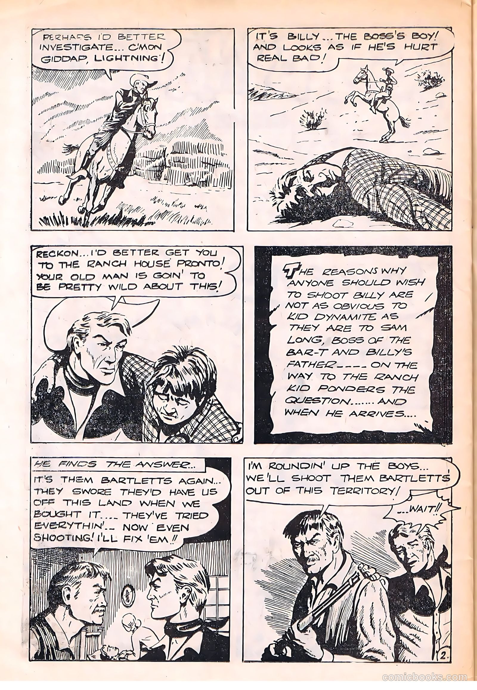 Kid Dynamite Western Comic #44 — page 24 of 28