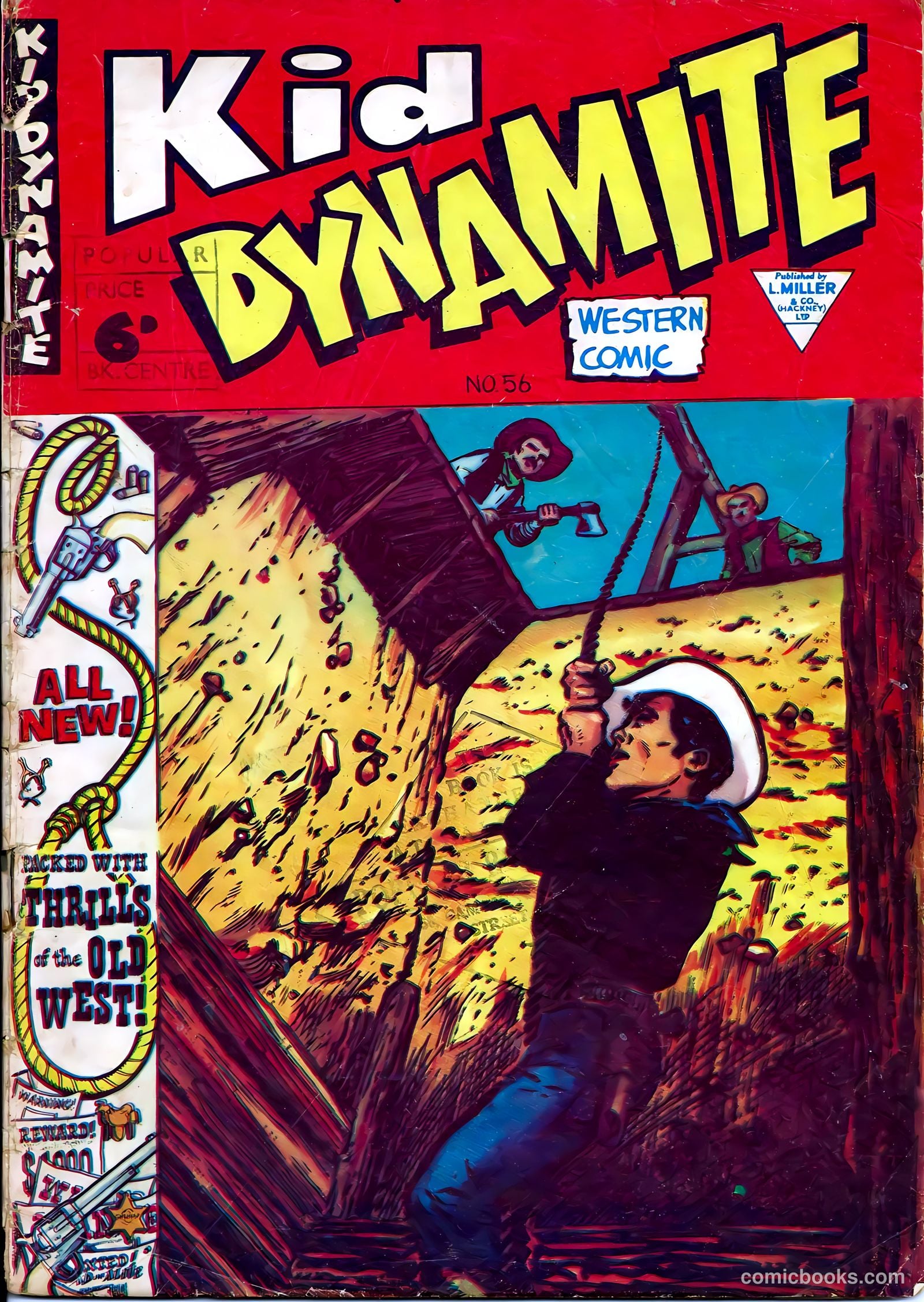 Kid Dynamite Western Comic #56