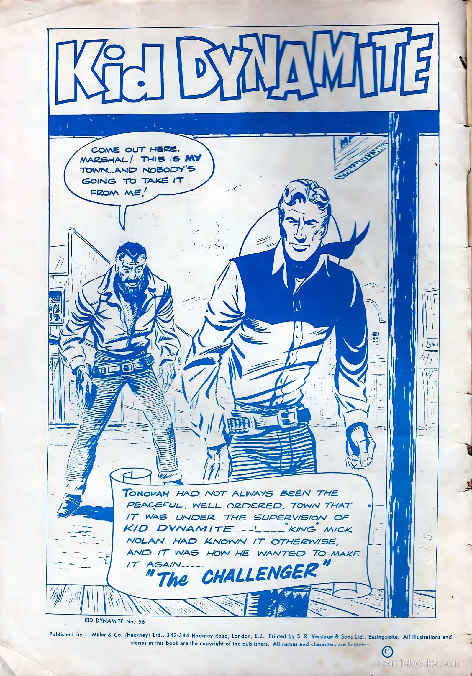 Kid Dynamite Western Comic #56 — page 2 of 28
