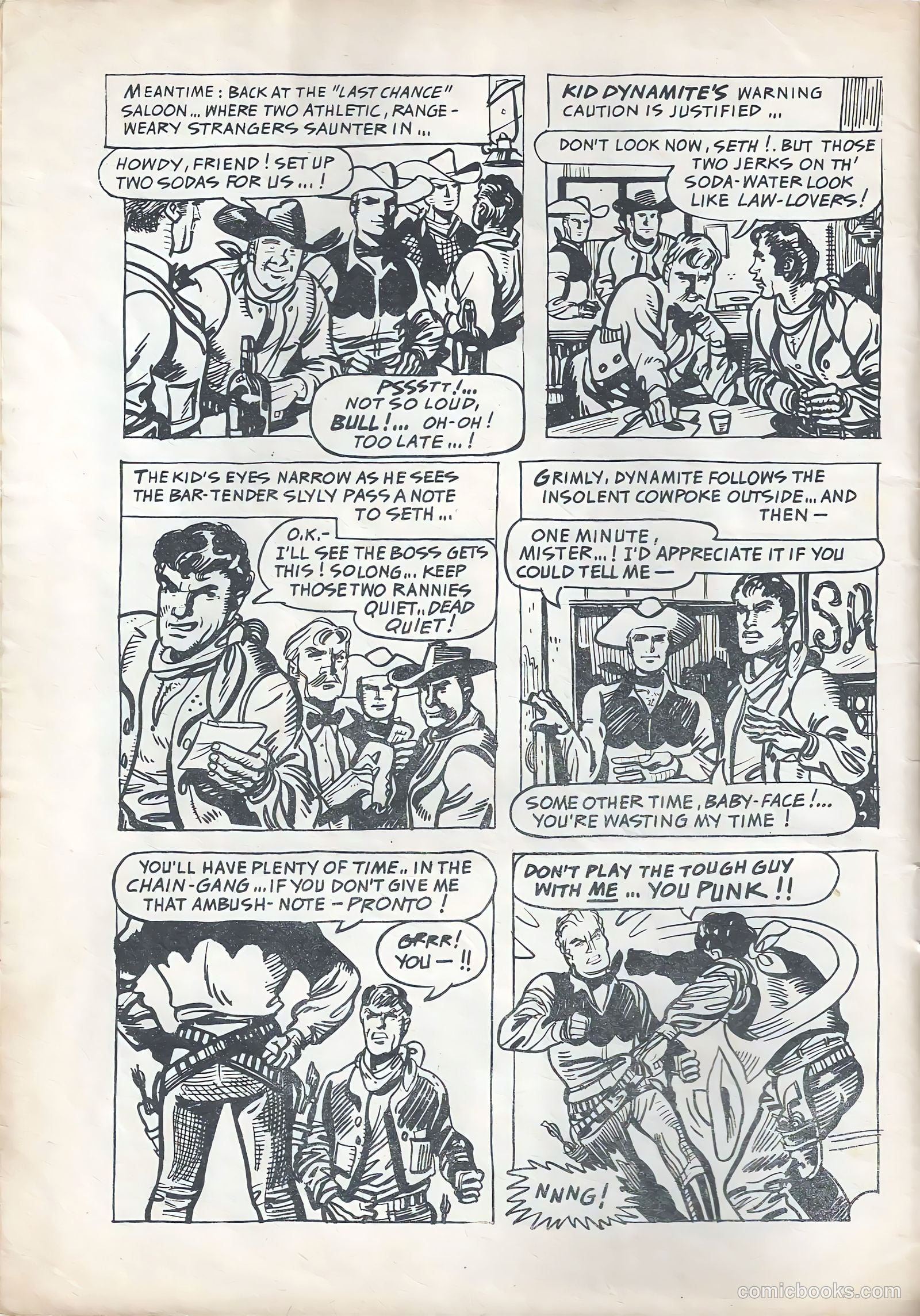 Kid Dynamite Western Comic #56 — page 10 of 28