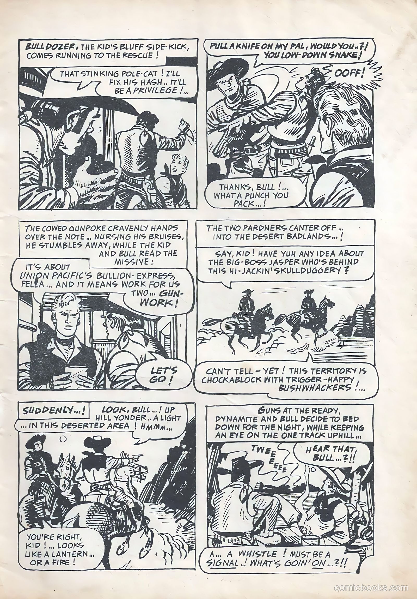 Kid Dynamite Western Comic #56 — page 11 of 28