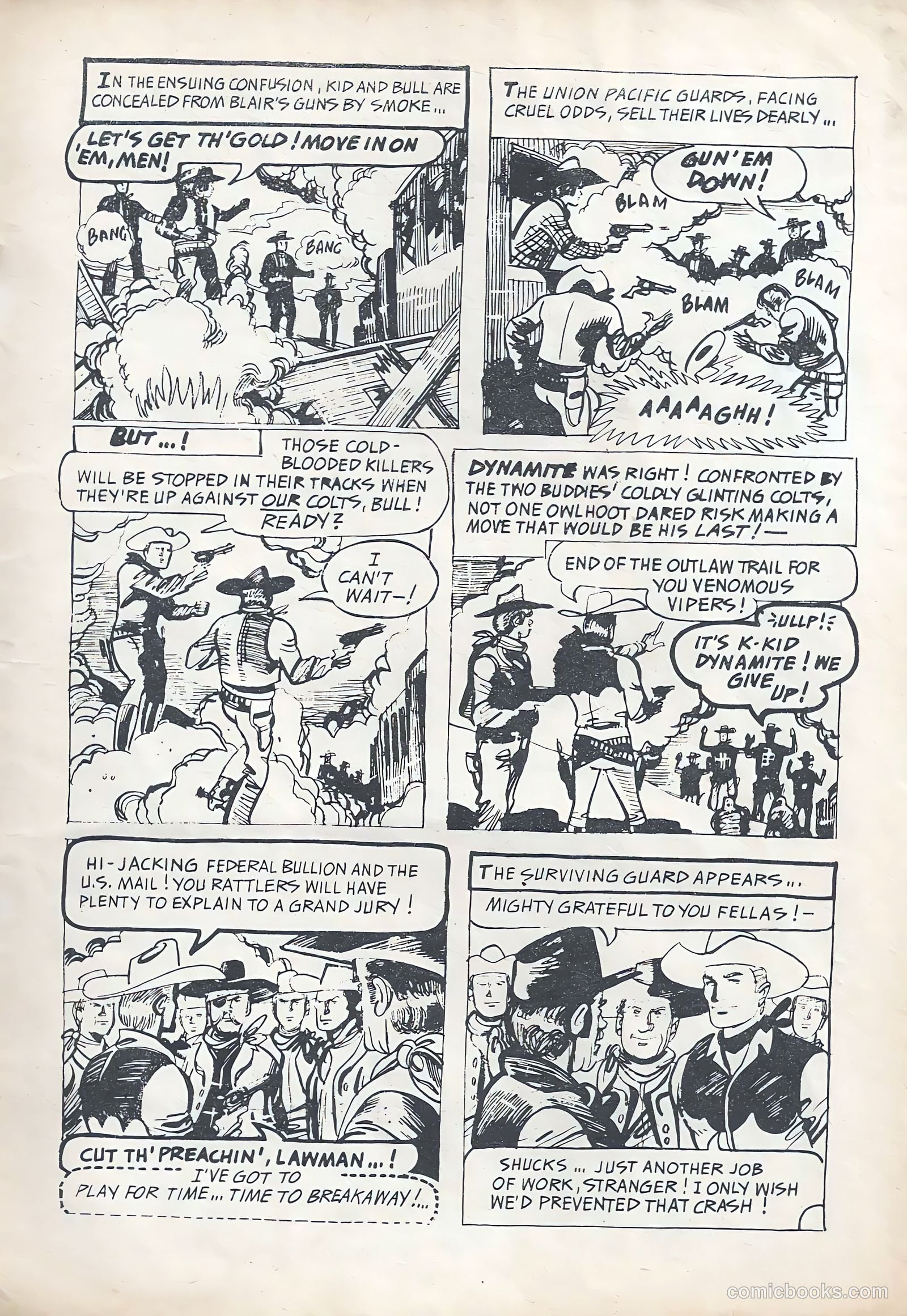Kid Dynamite Western Comic #56 — page 15 of 28