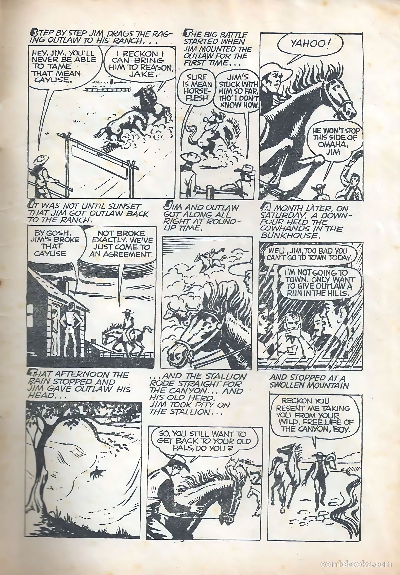 Kid Dynamite Western Comic #56 — page 25 of 28