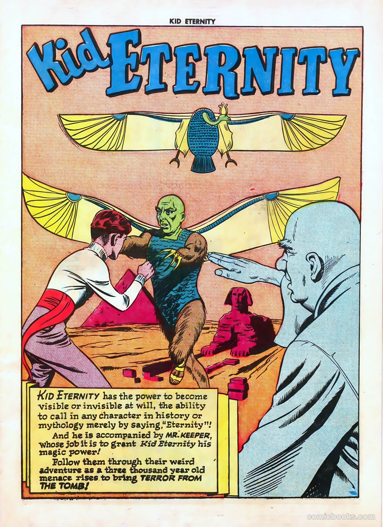 Kid Eternity #1 (1946) — page 3 of 52