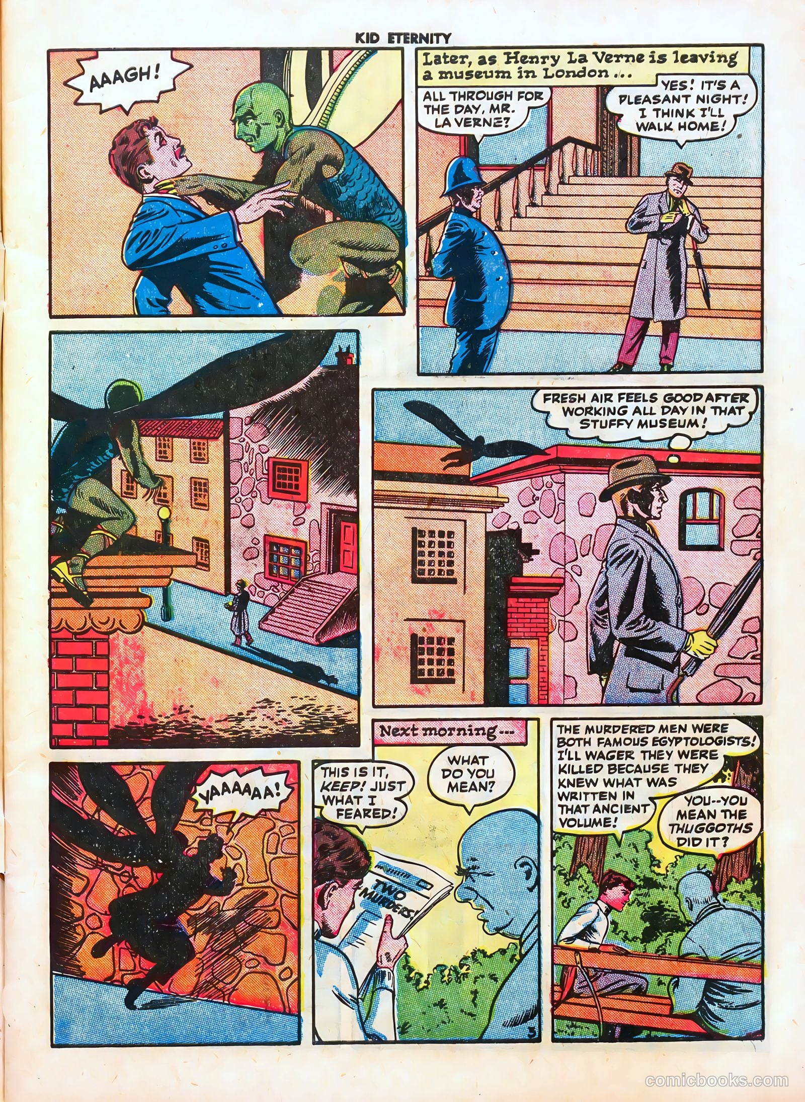 Kid Eternity #1 (1946) — page 5 of 52