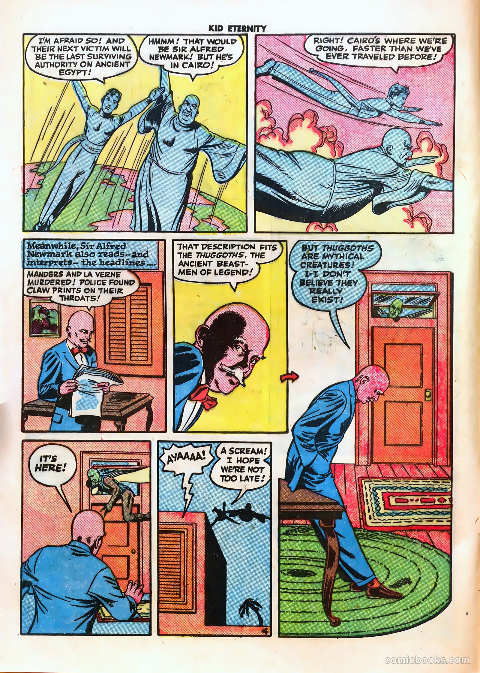 Kid Eternity #1 (1946) — page 6 of 52