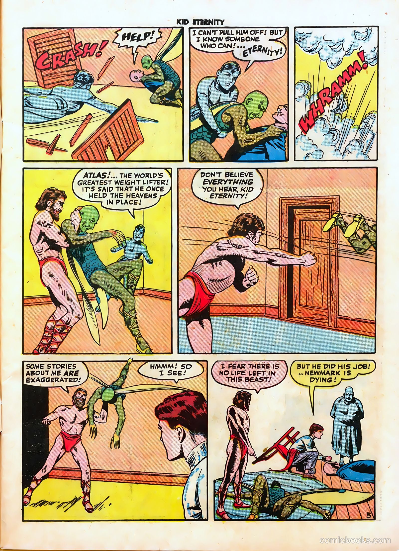 Kid Eternity #1 (1946) — page 7 of 52