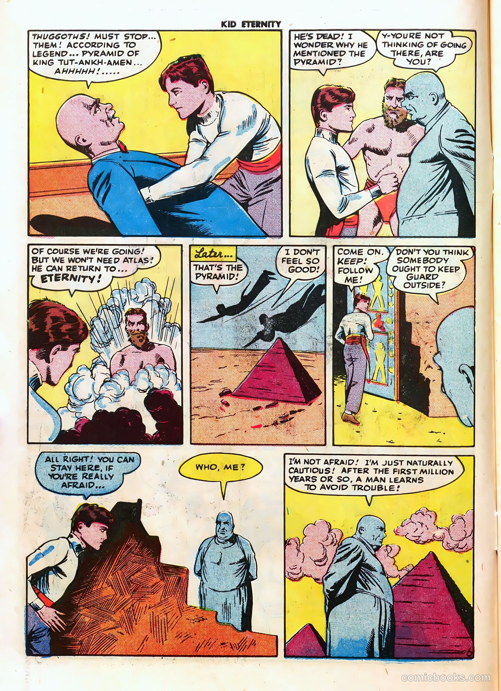 Kid Eternity #1 (1946) — page 8 of 52