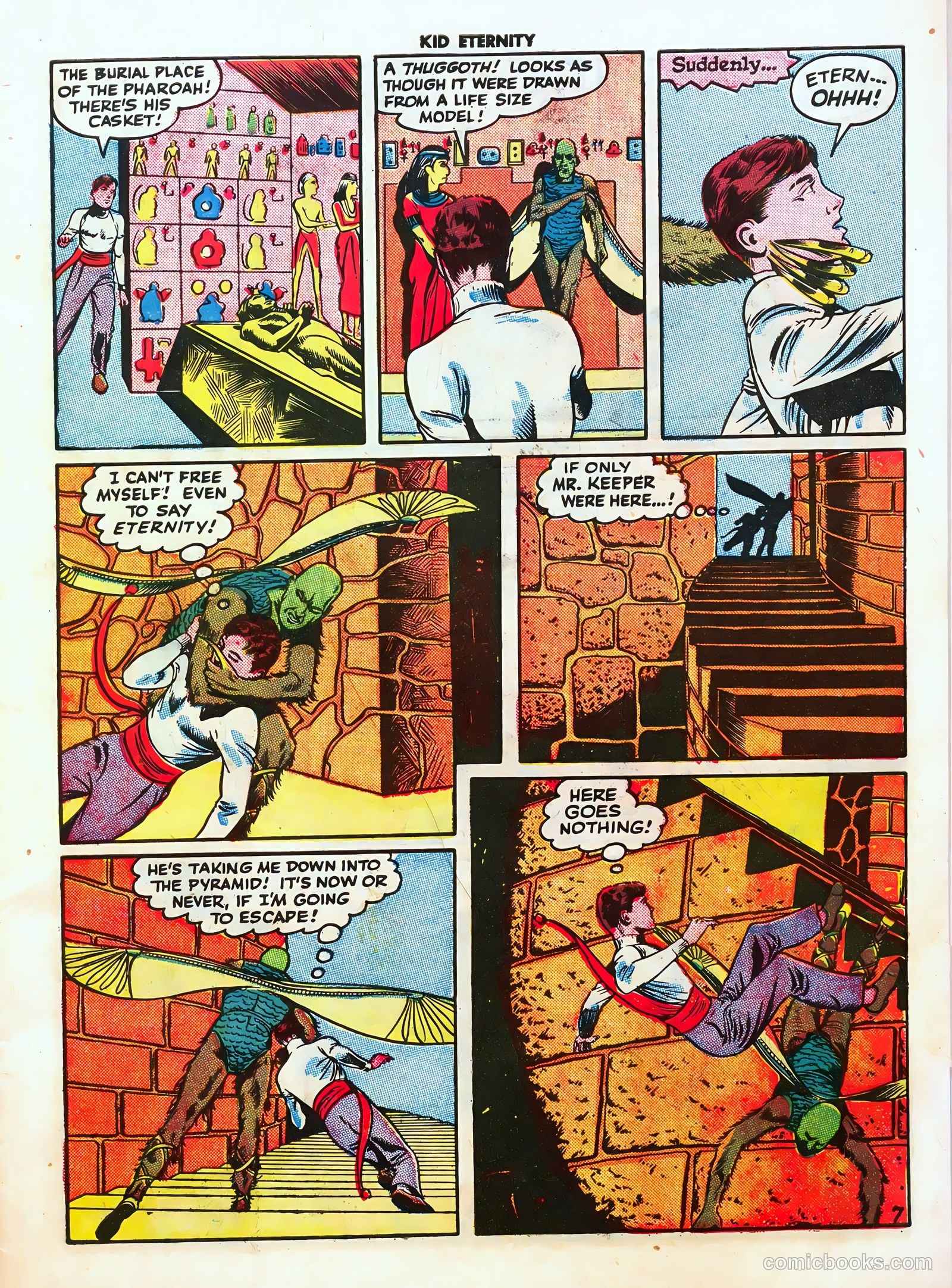 Kid Eternity #1 (1946) — page 9 of 52