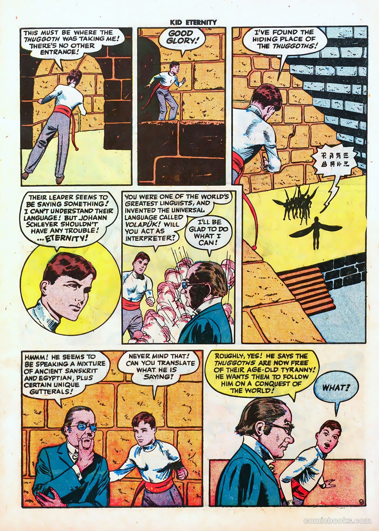 Kid Eternity #1 (1946) — page 11 of 52
