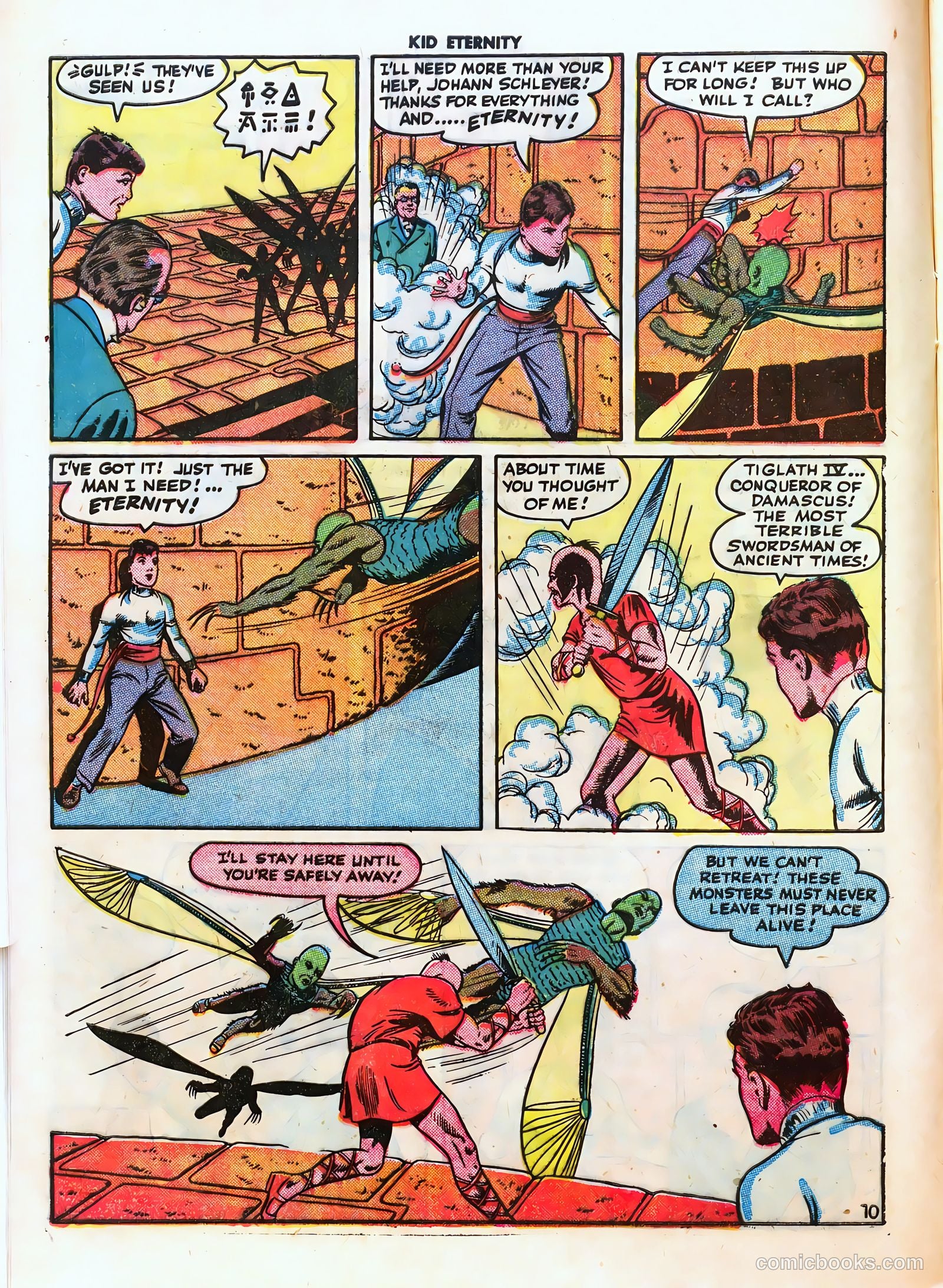 Kid Eternity #1 (1946) — page 12 of 52