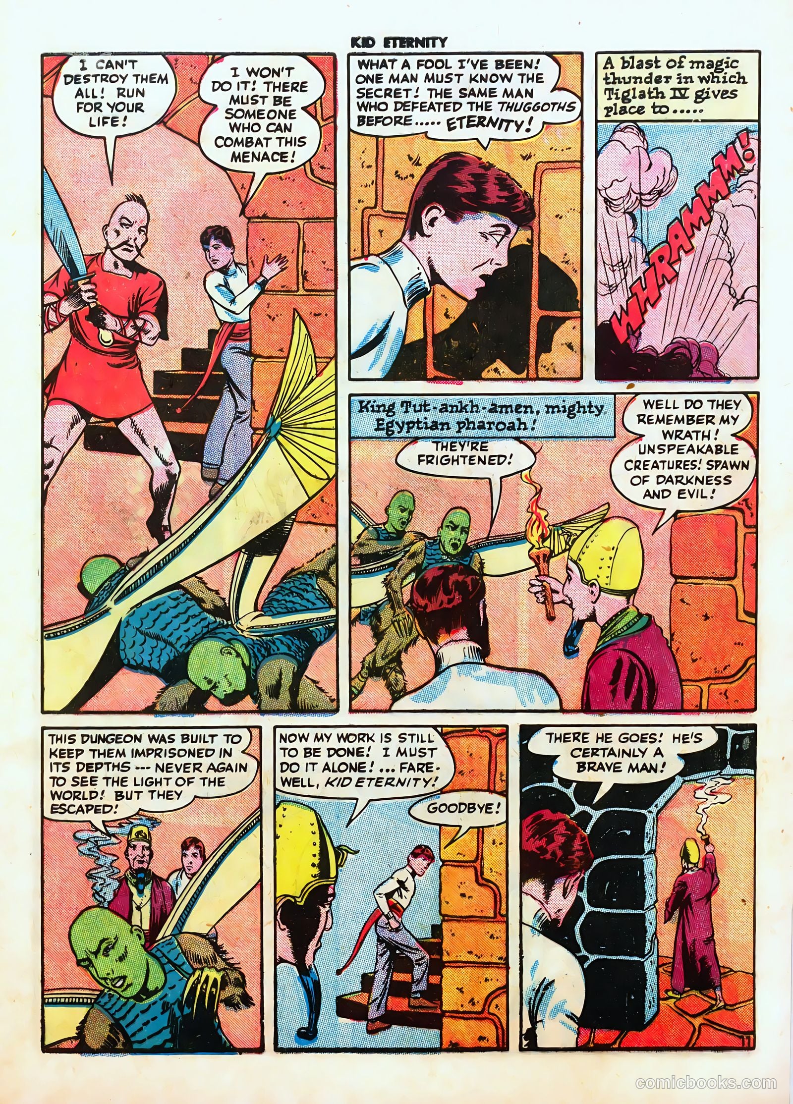 Kid Eternity #1 (1946) — page 13 of 52