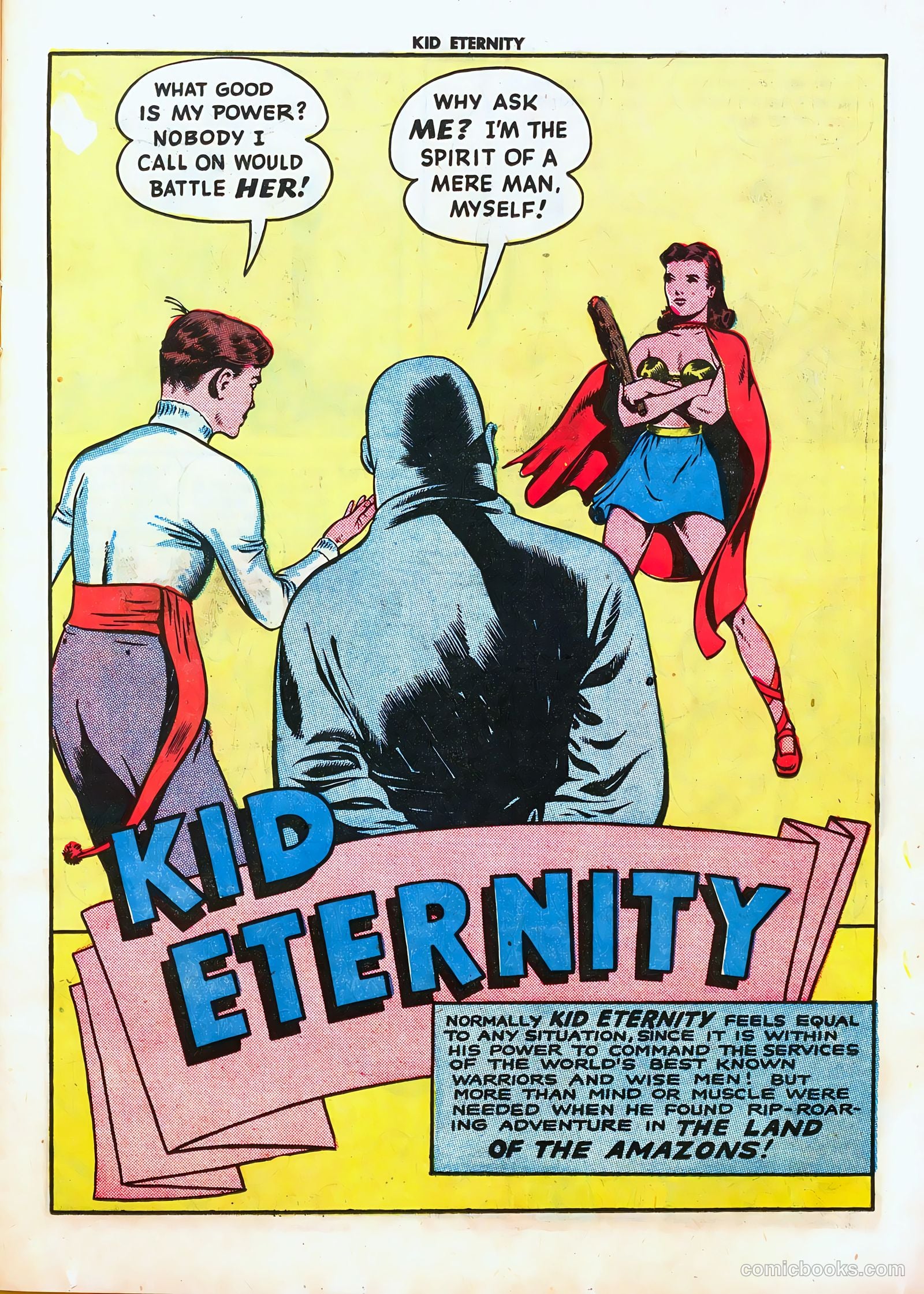Kid Eternity #1 (1946) — page 15 of 52