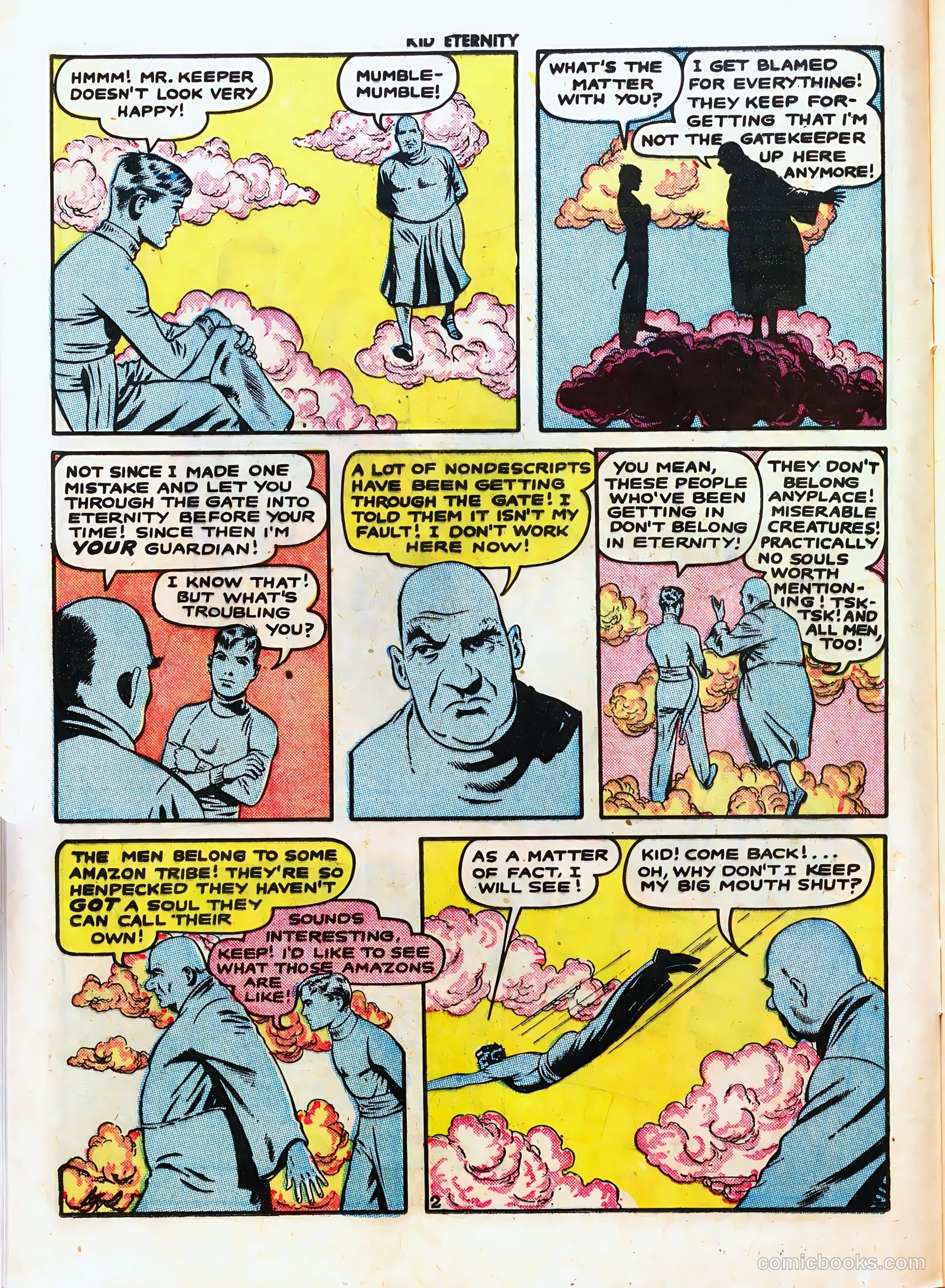 Kid Eternity #1 (1946) — page 16 of 52