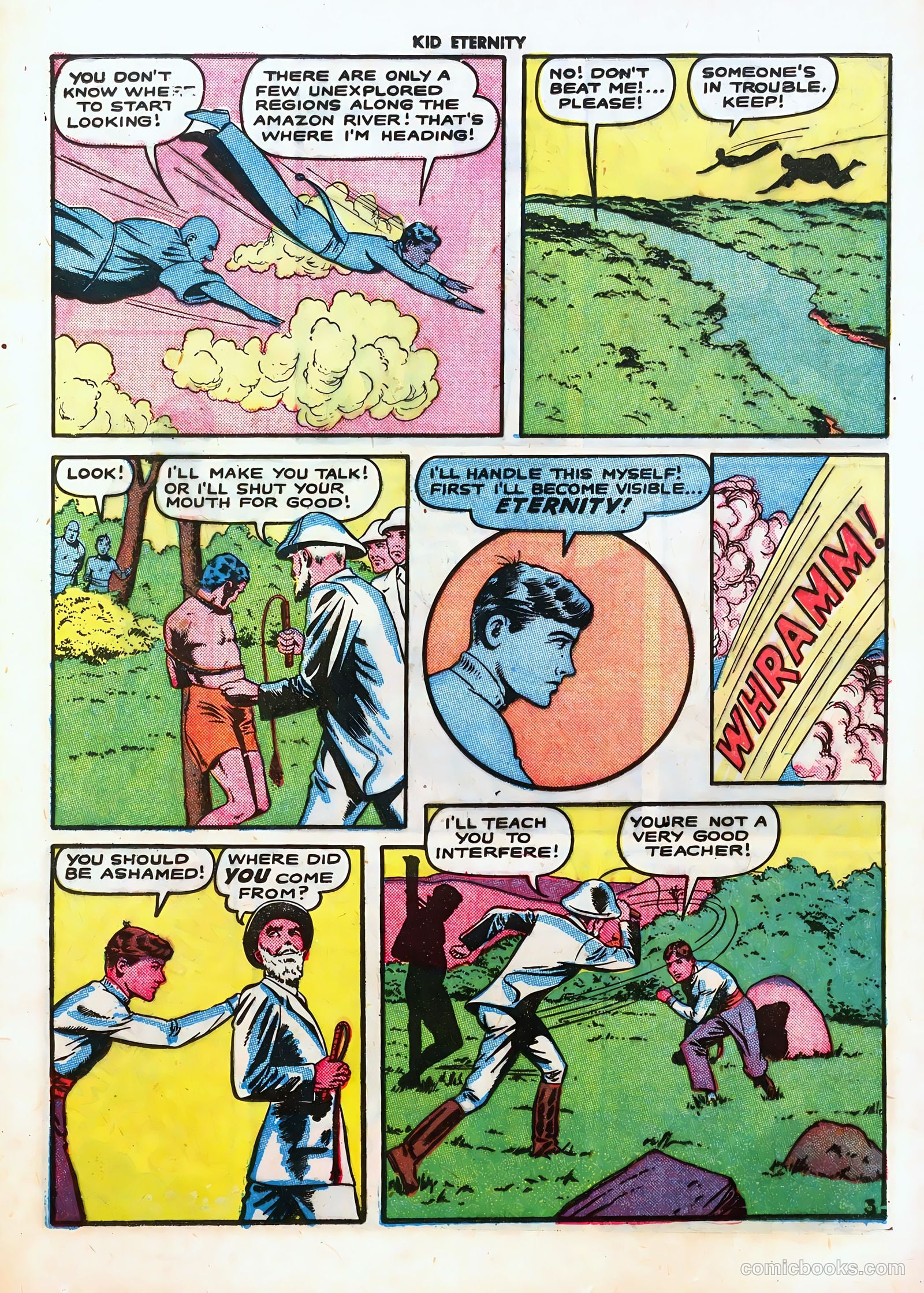 Kid Eternity #1 (1946) — page 17 of 52