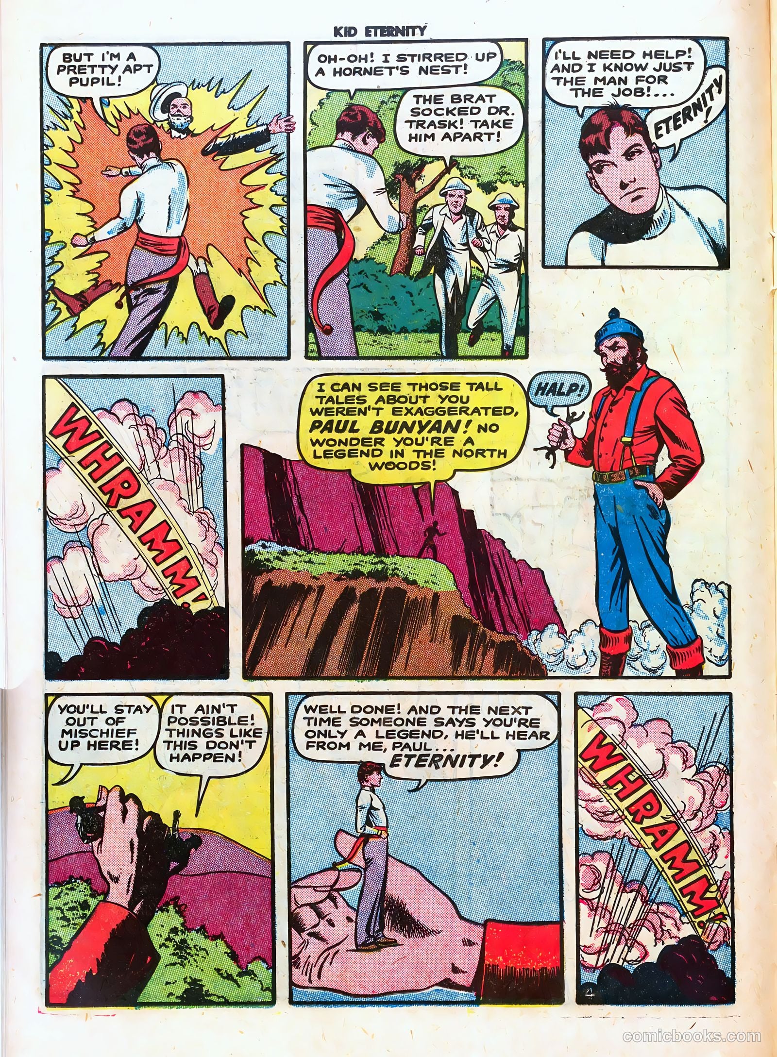 Kid Eternity #1 (1946) — page 18 of 52
