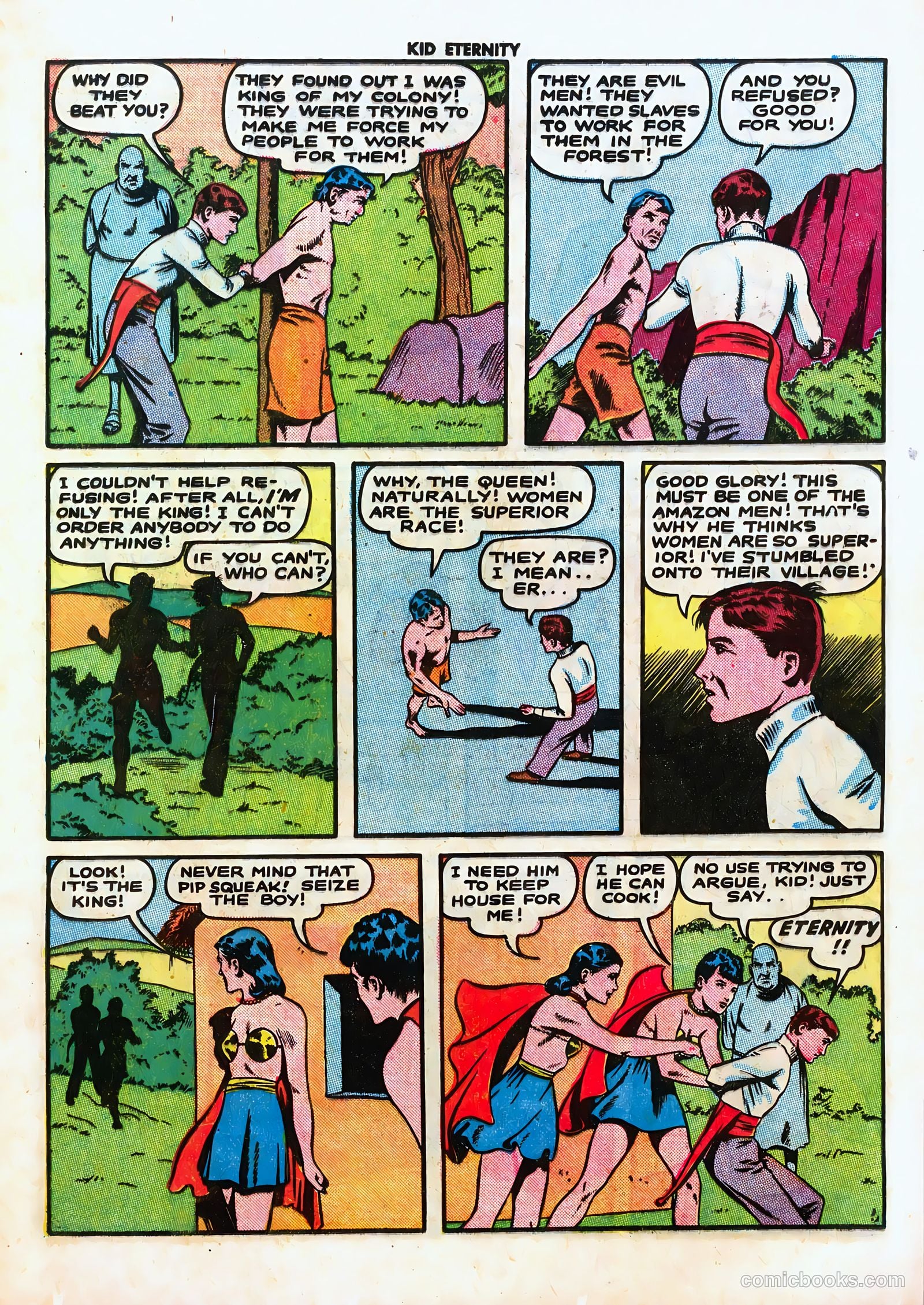 Kid Eternity #1 (1946) — page 19 of 52