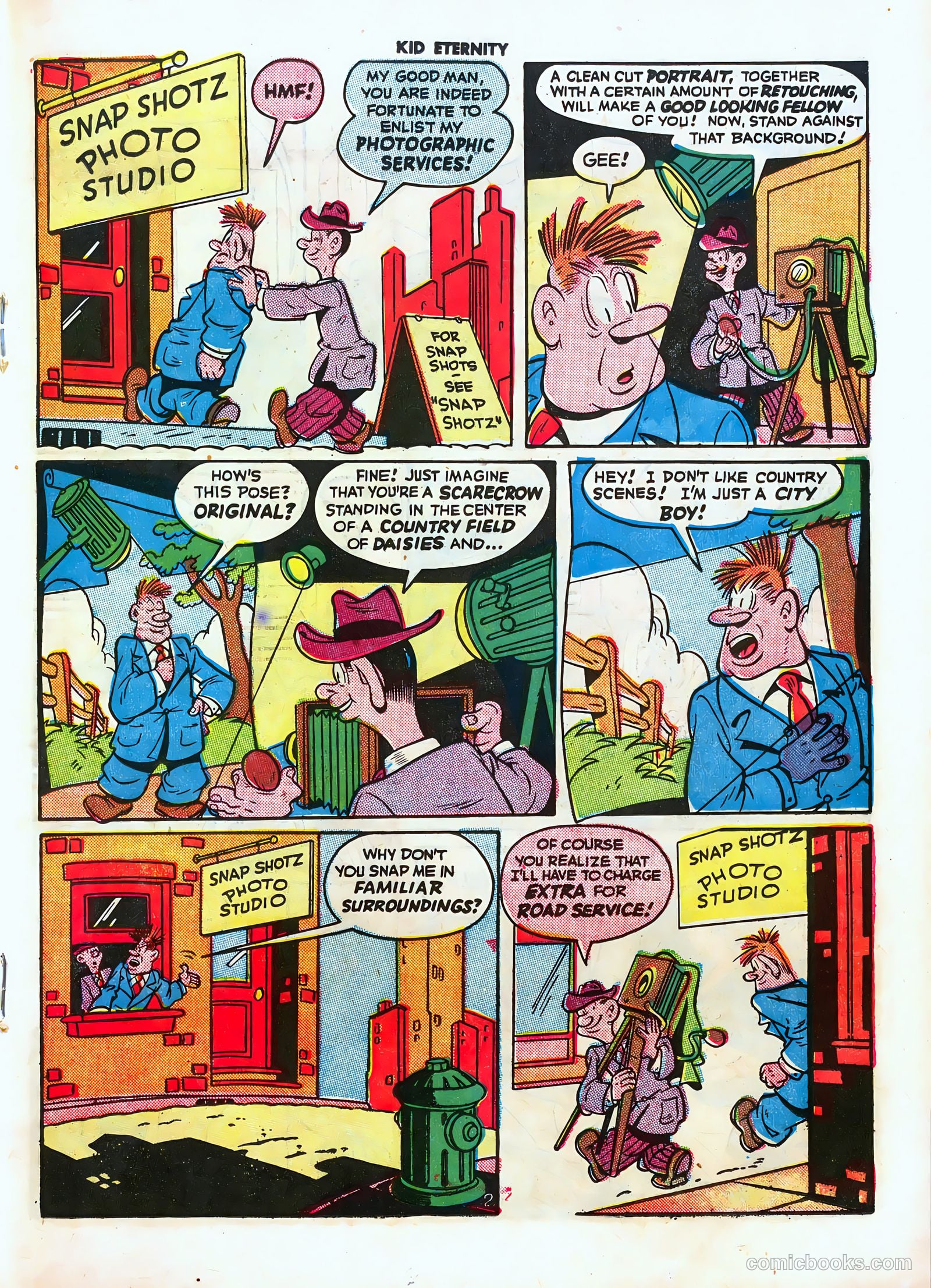 Kid Eternity #1 (1946) — page 27 of 52