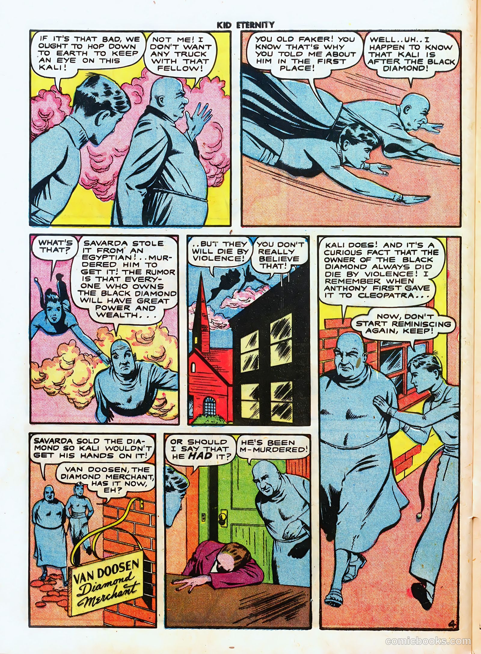 Kid Eternity #1 (1946) — page 40 of 52