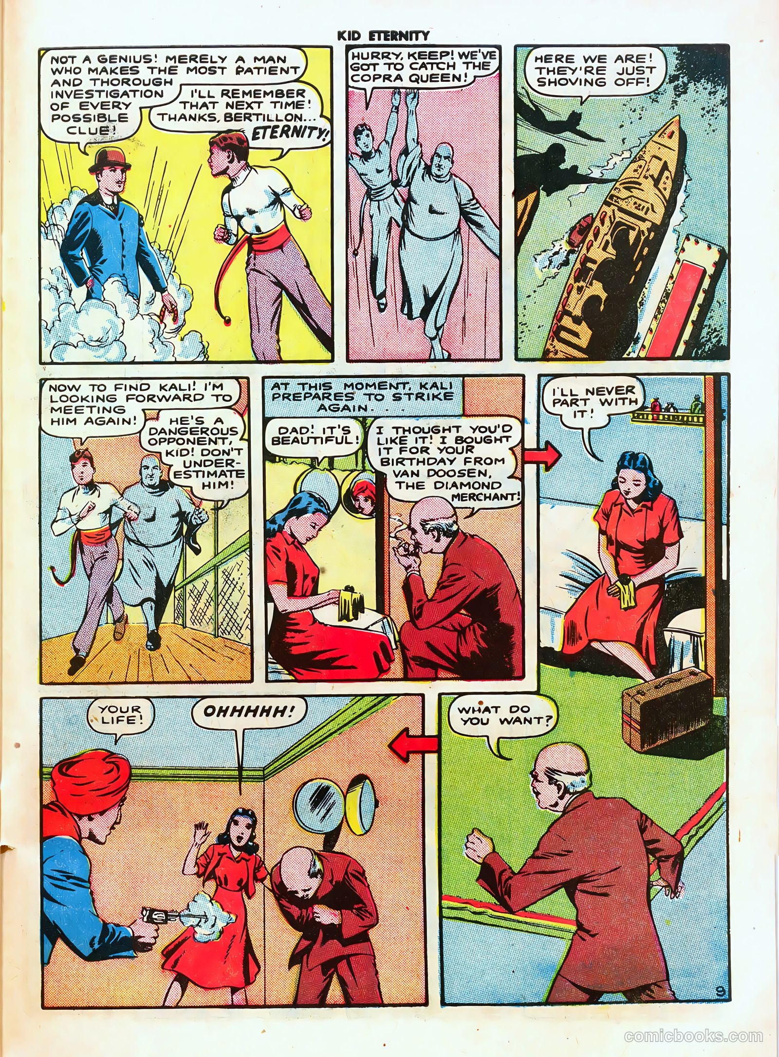 Kid Eternity #1 (1946) — page 45 of 52