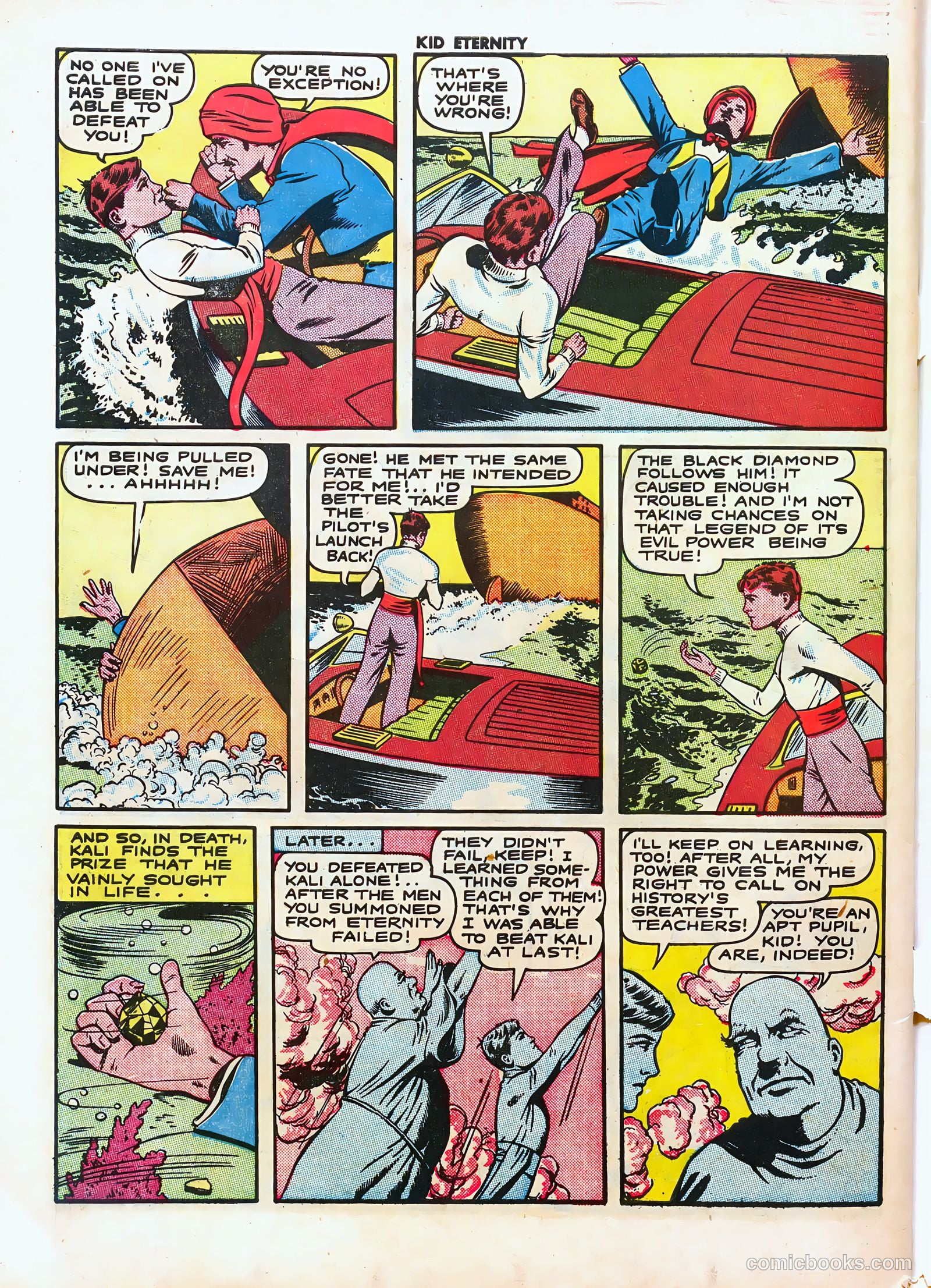 Kid Eternity #1 (1946) — page 50 of 52
