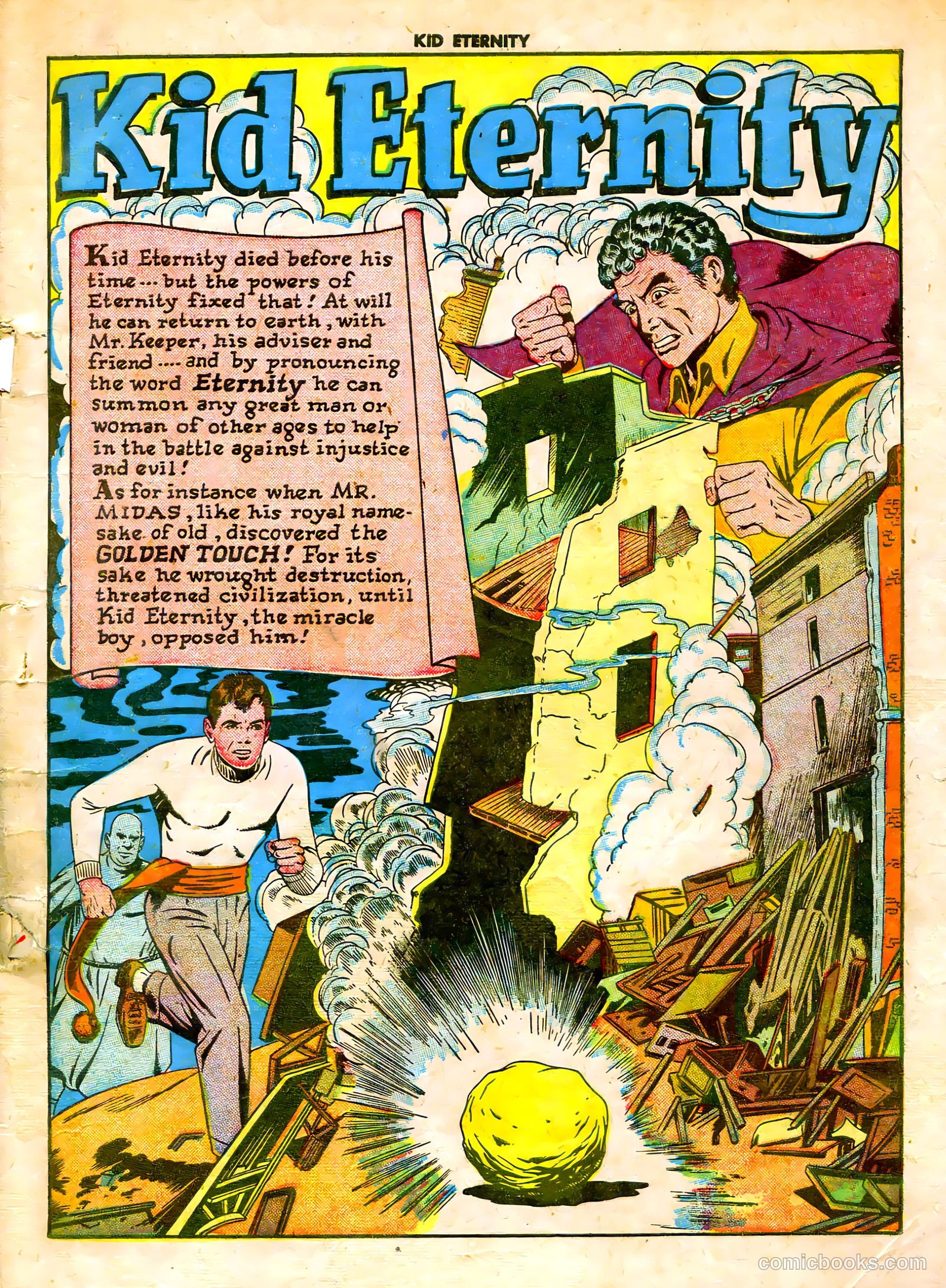 Kid Eternity #10 (1948) — page 3 of 52