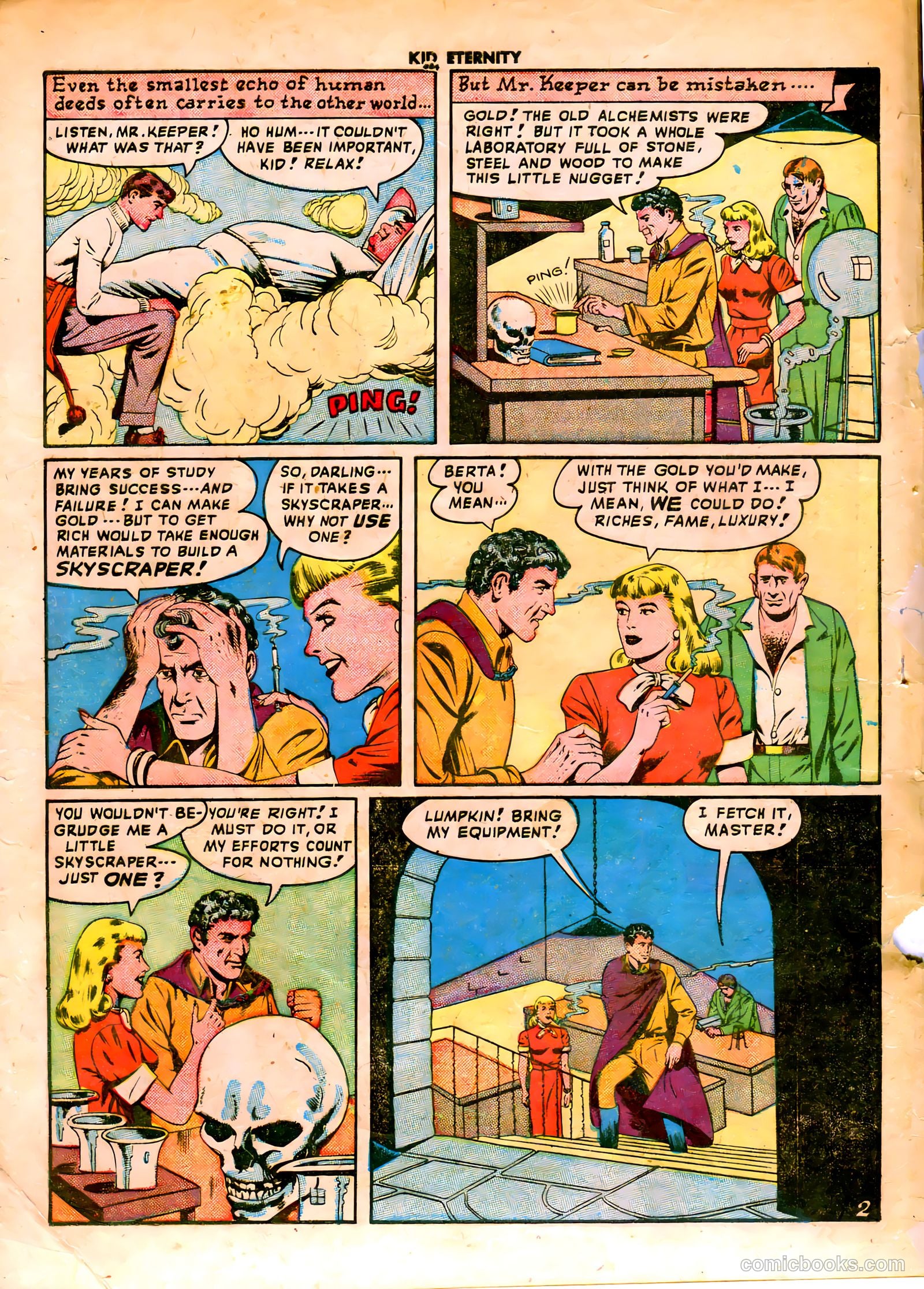 Kid Eternity #10 (1948) — page 4 of 52