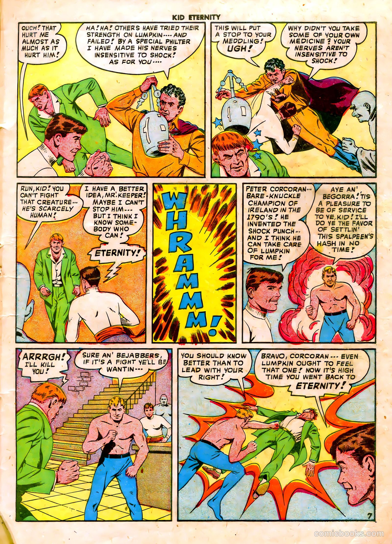 Kid Eternity #10 (1948) — page 9 of 52