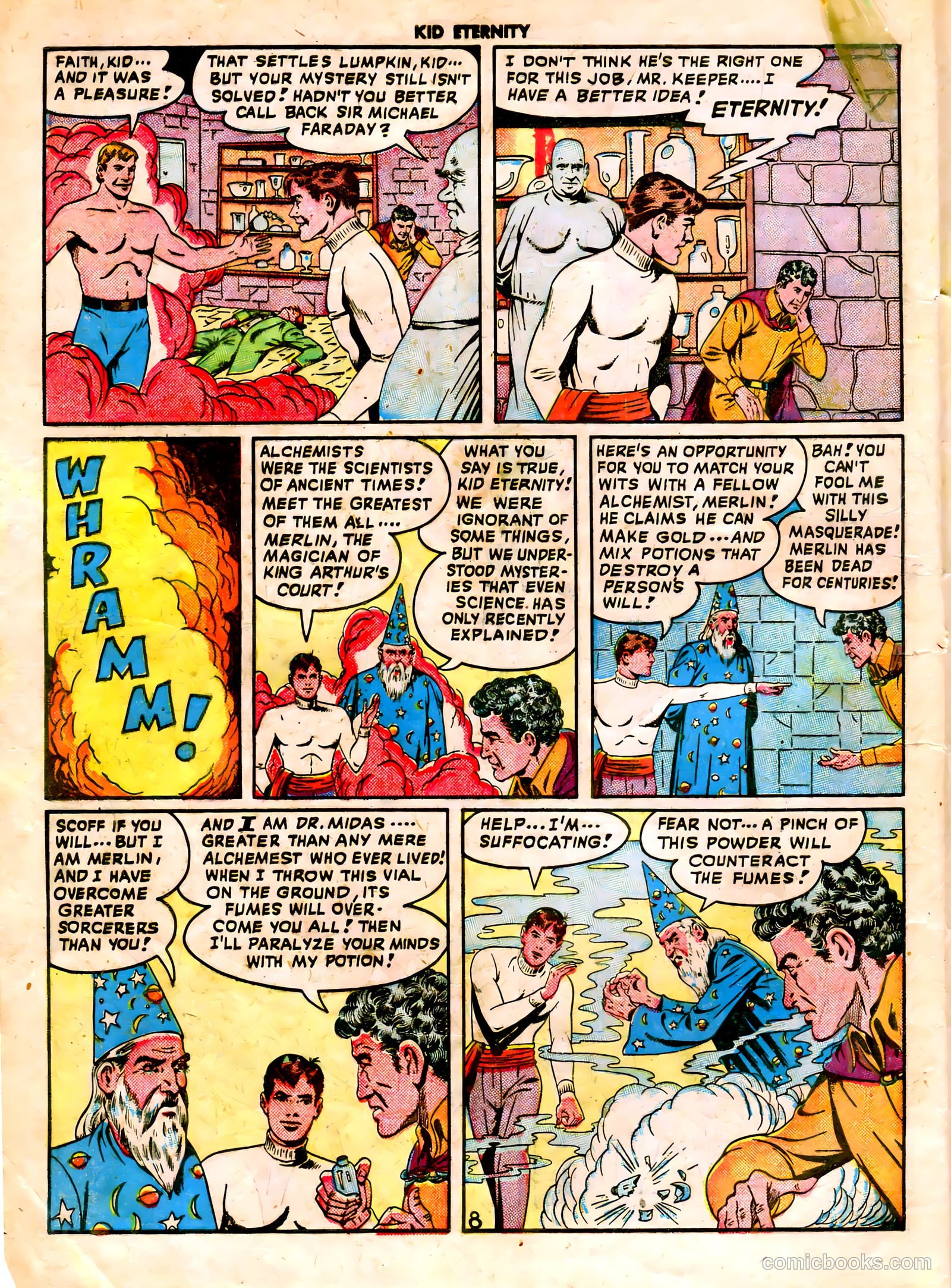 Kid Eternity #10 (1948) — page 10 of 52