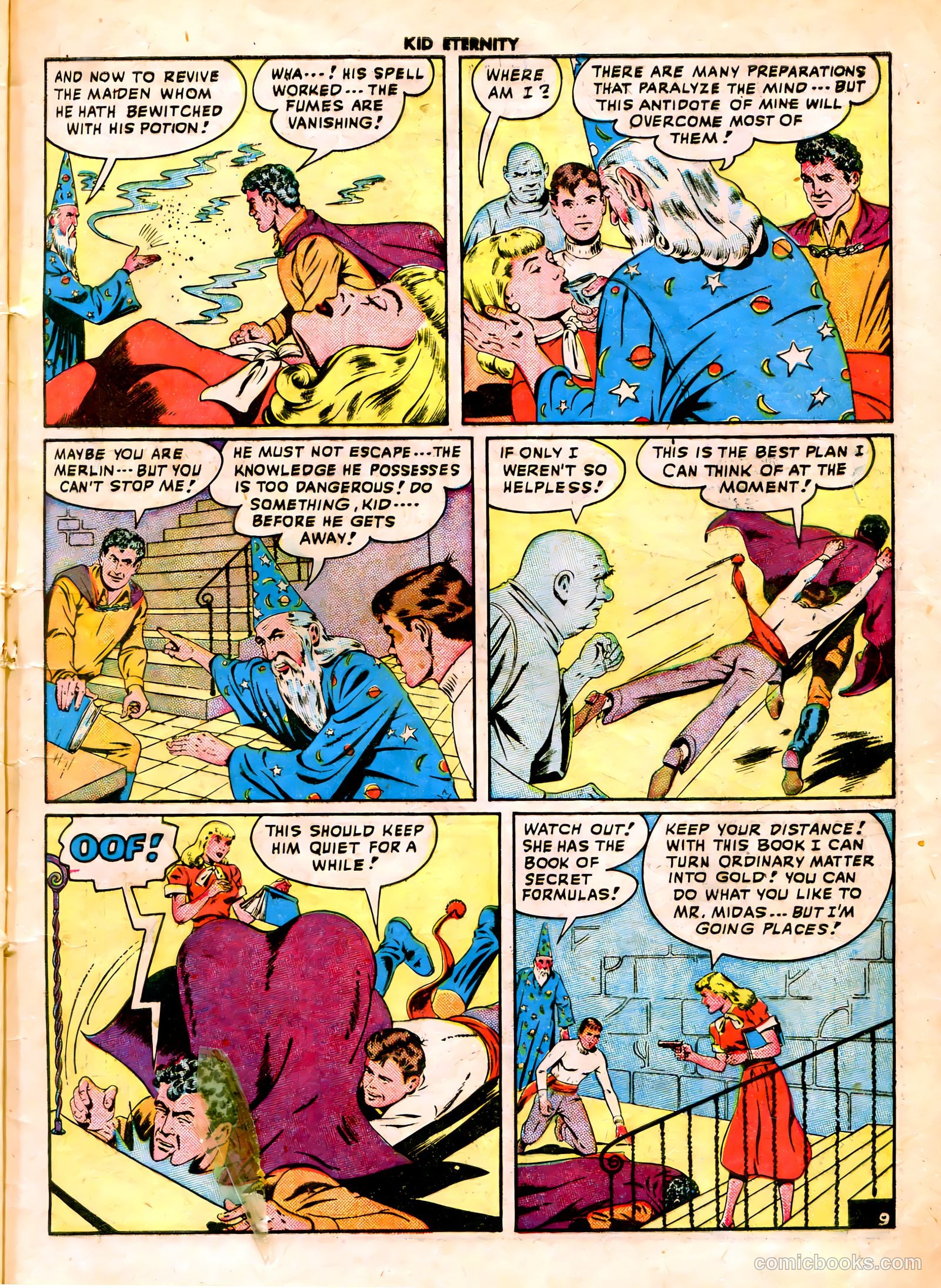 Kid Eternity #10 (1948) — page 11 of 52