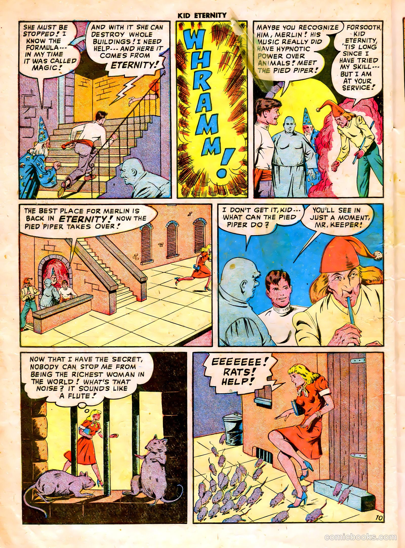 Kid Eternity #10 (1948) — page 12 of 52