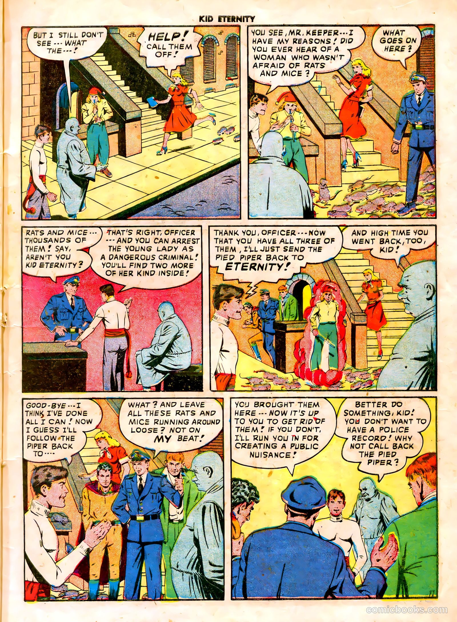 Kid Eternity #10 (1948) — page 13 of 52